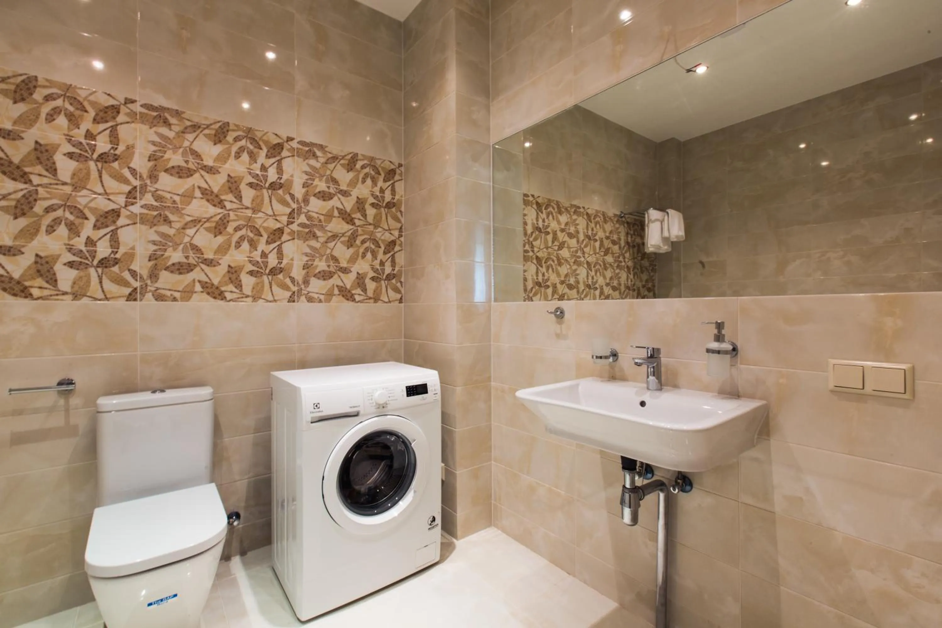 Bathroom in Katrin Apartments