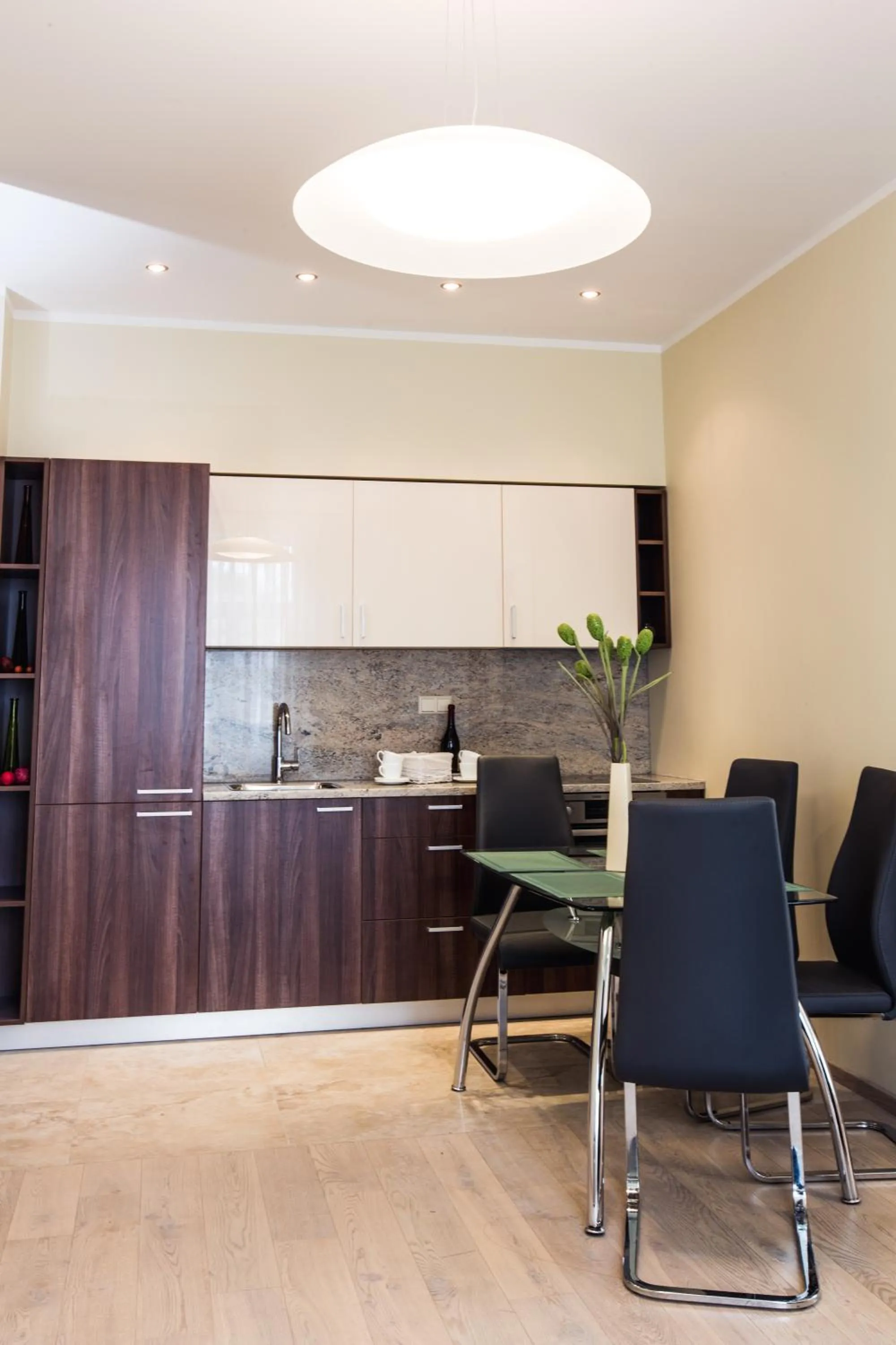 Dining area in Katrin Apartments