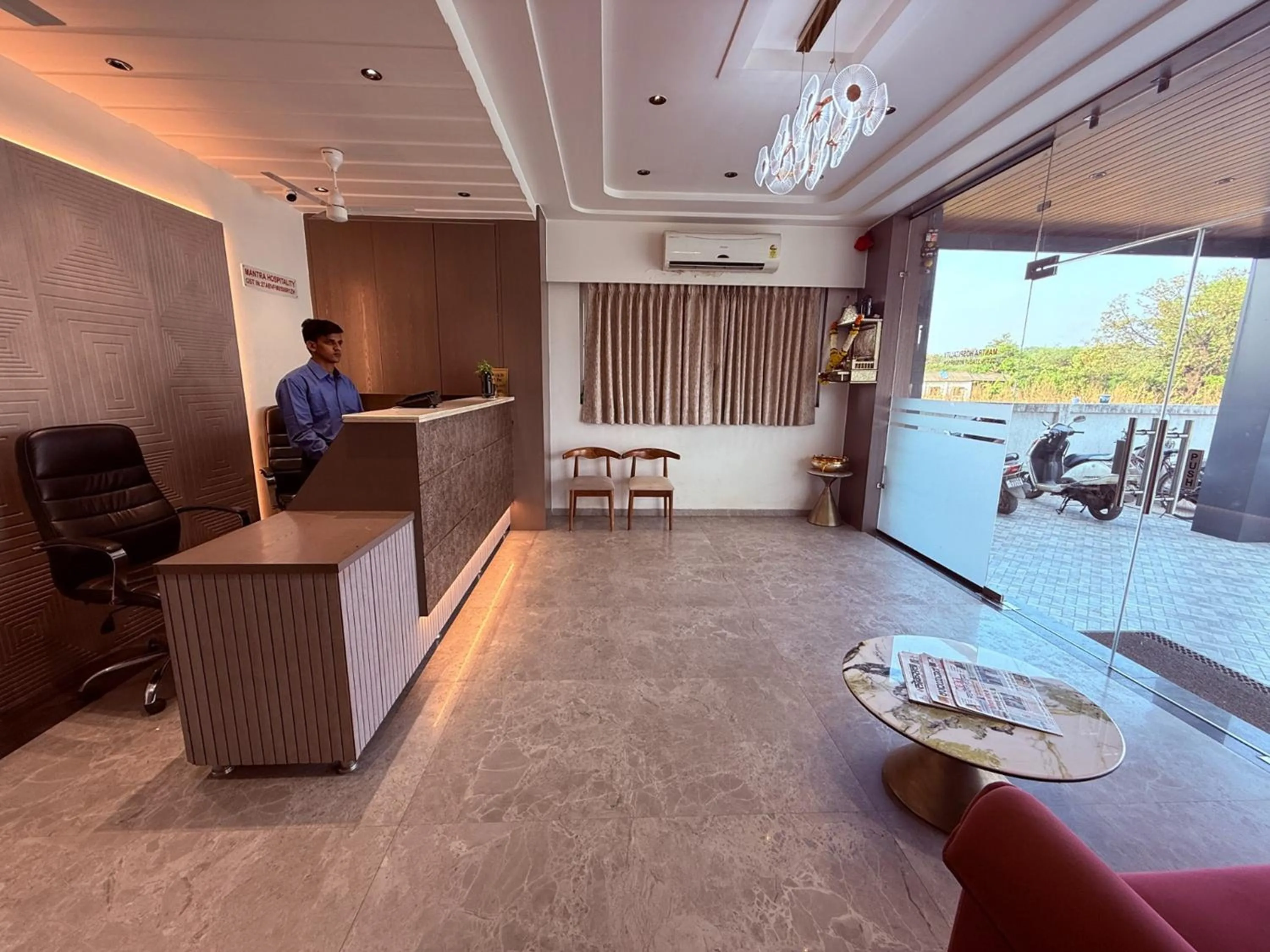 Lobby or reception in Hotel Kushala Grand, Dombivali