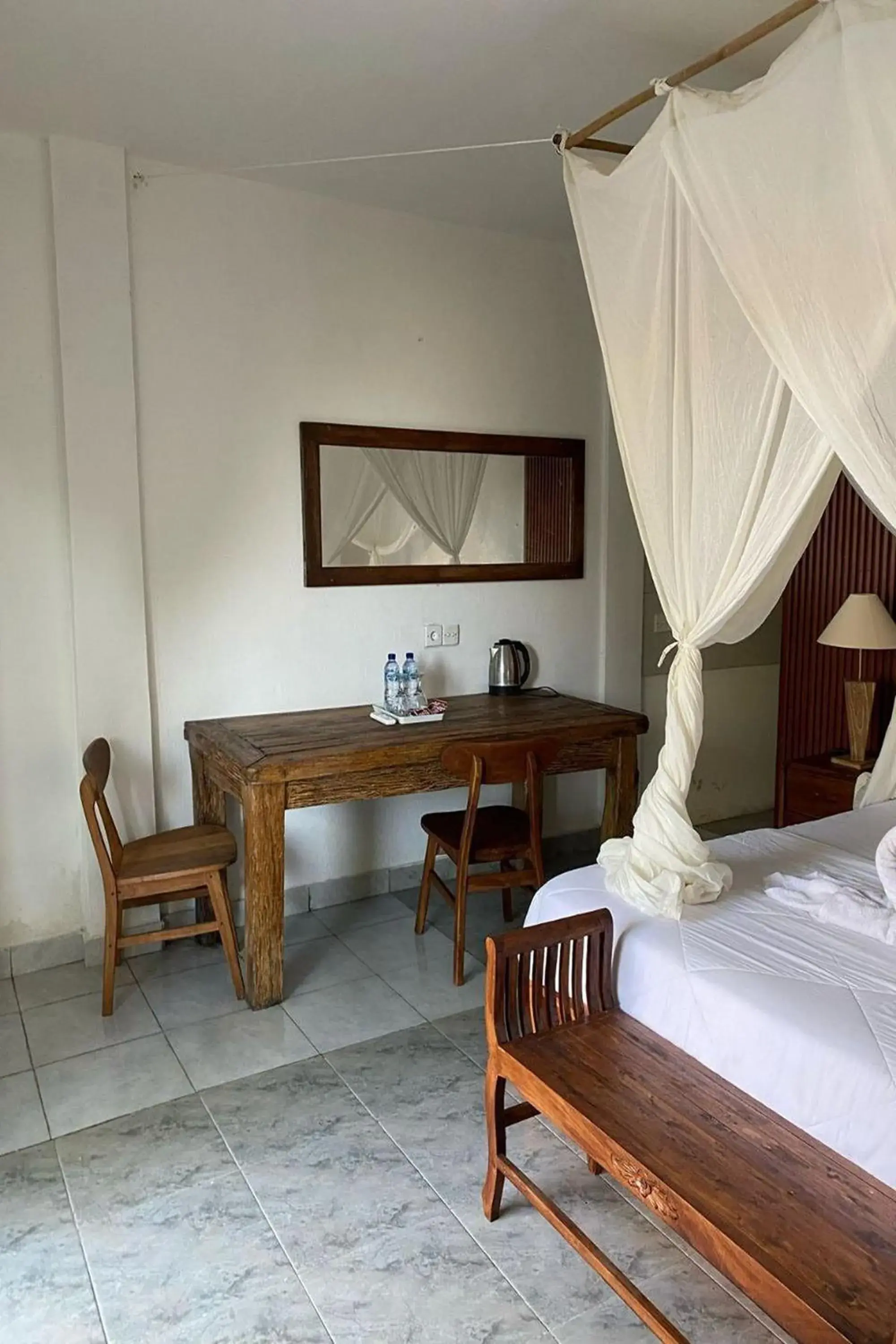 Bed in Budha House Ubud Bed in Budha House Ubud