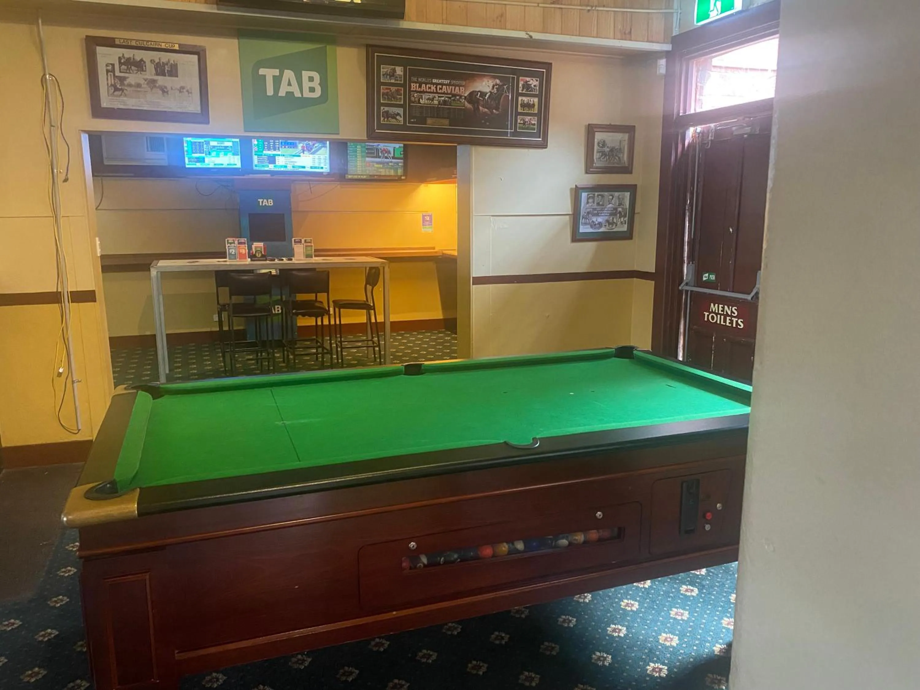 Billiard in Culcairn Hotel