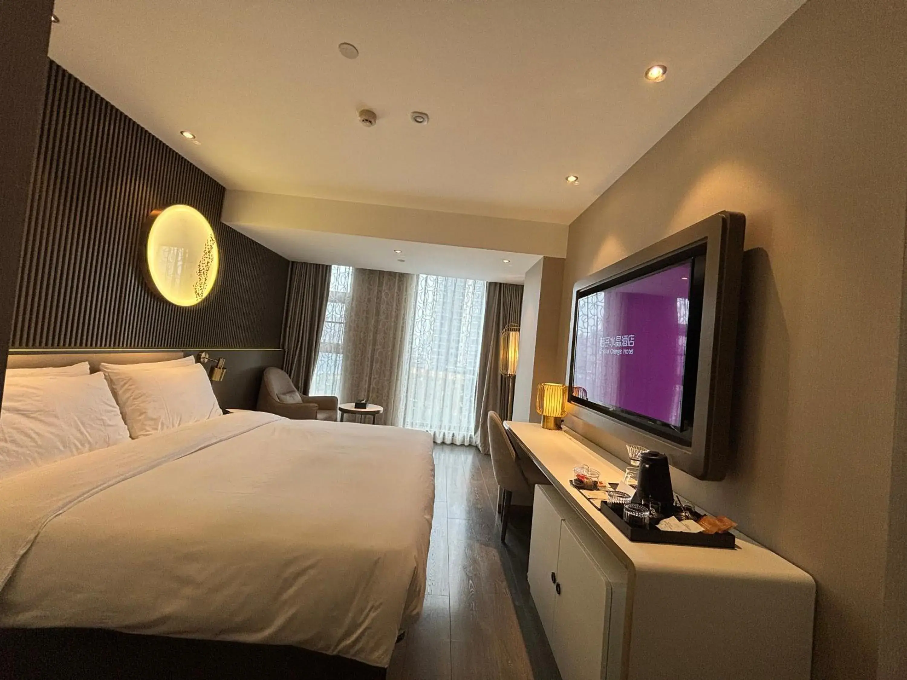Photo of the whole room in Orange Crystal Changsha Furong Middle Road IFC Hotel Photo of the whole room in Orange Crystal Changsha Furong Middle Road IFC Hotel
