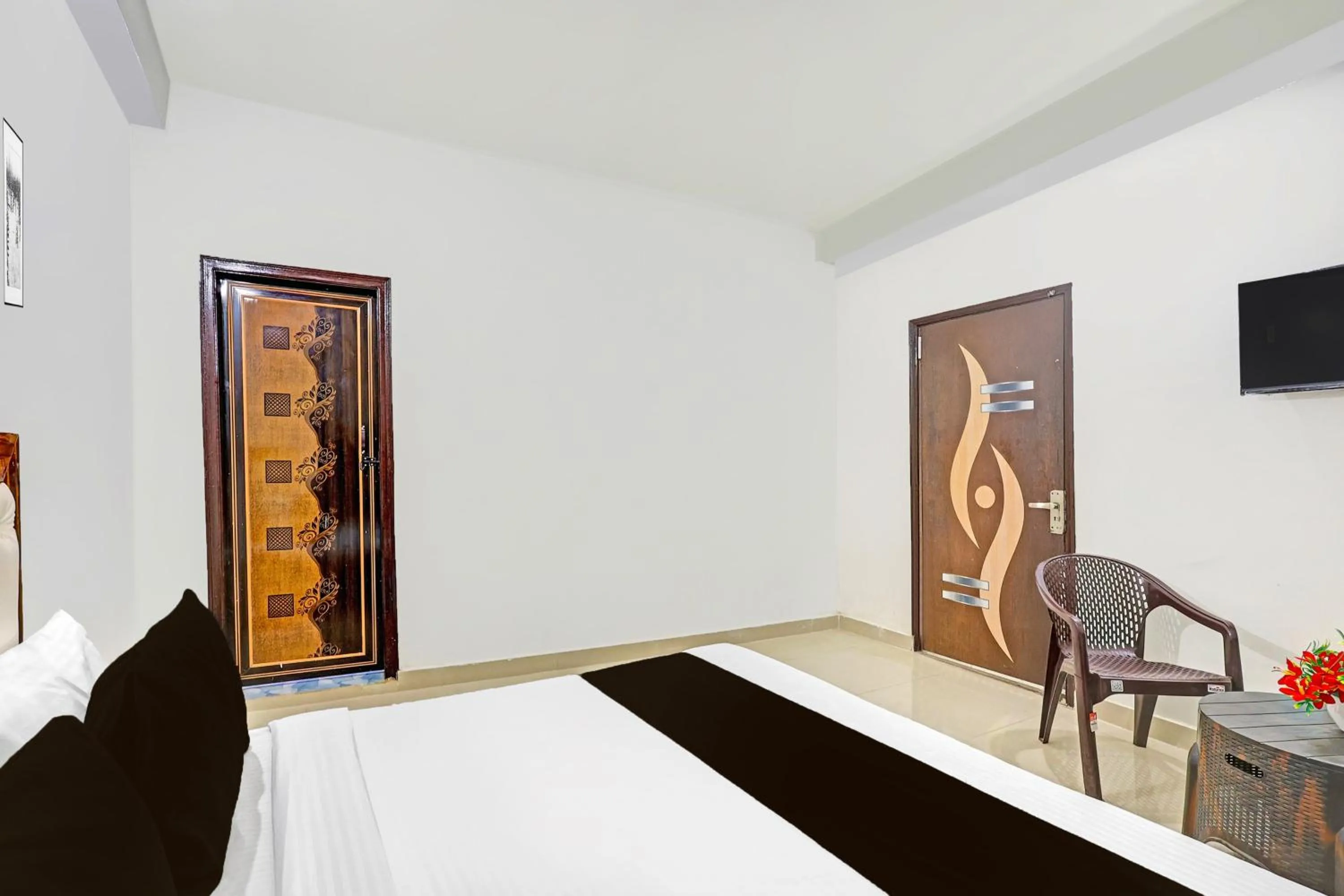 Bedroom, Bed in Hotel O SHAKTI RESIDENCY