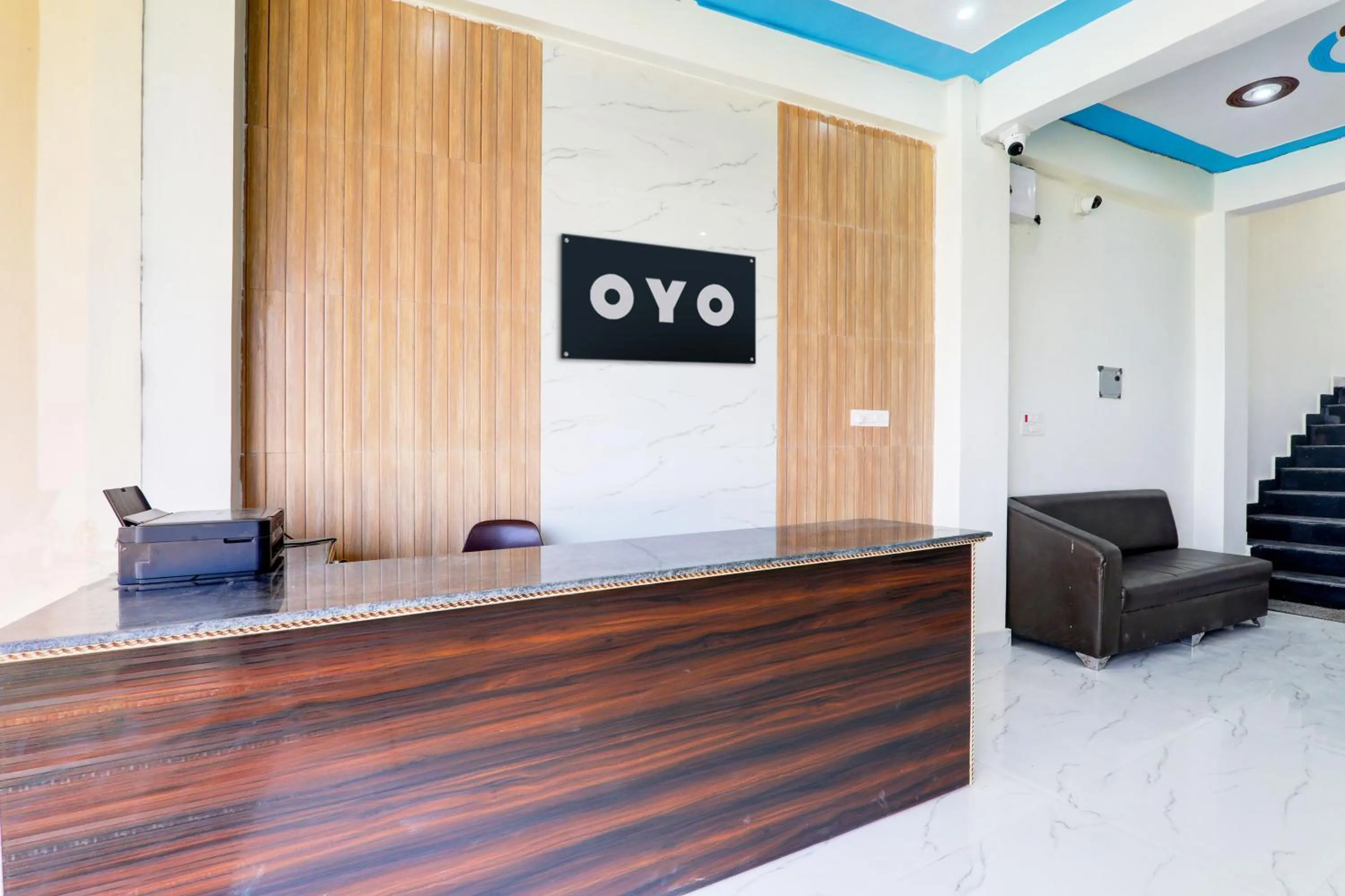 Lobby or reception in Hotel O Regalia Palace and Lawn