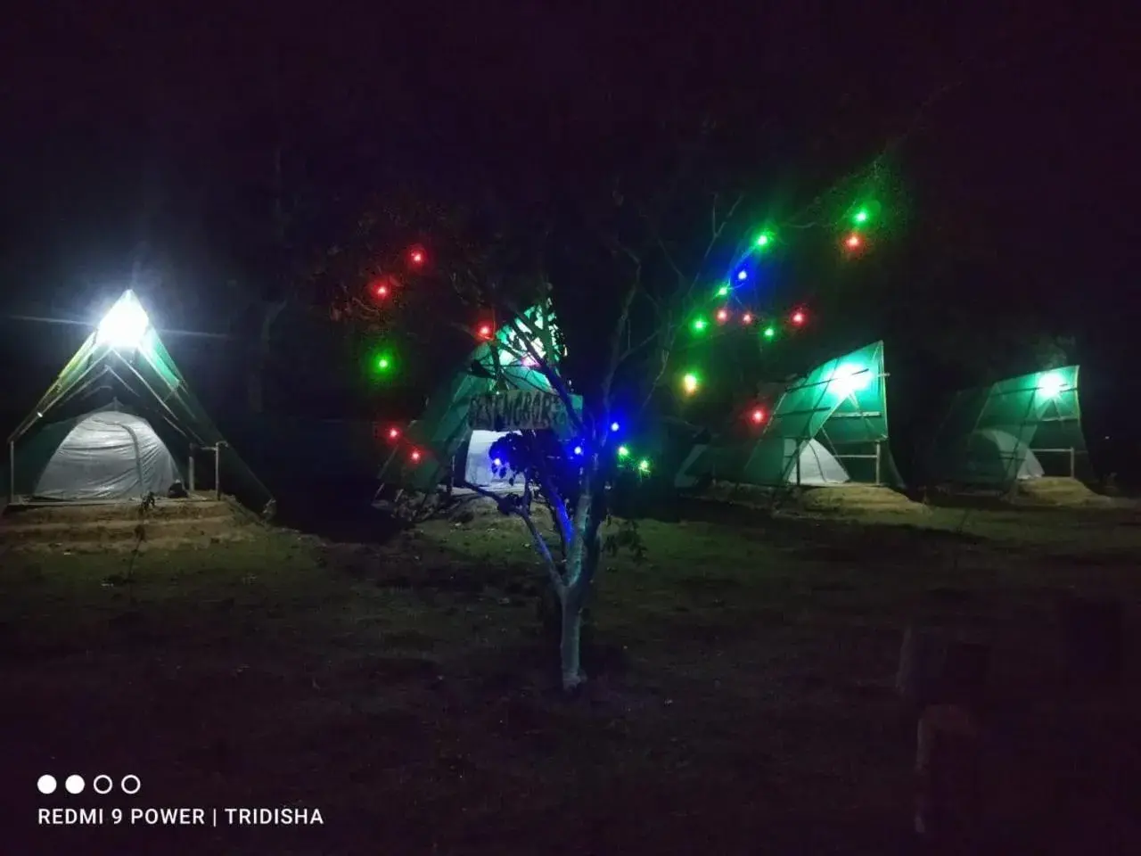Garden view in Fesengbor eco camp Garden view in Fesengbor eco camp
