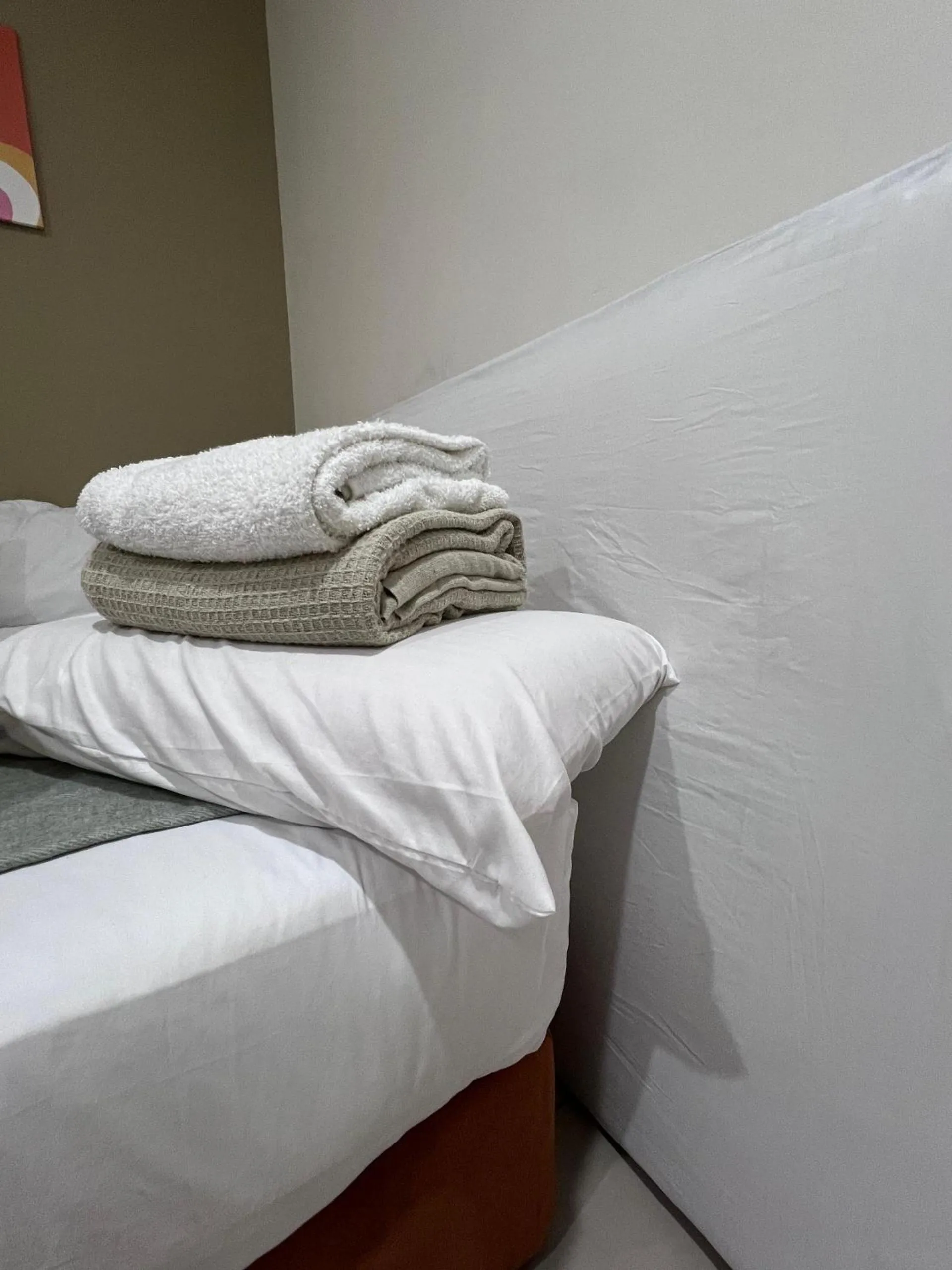 towels, Bed in Stylish&Affordable Serenity Suite #2min KekLokSi