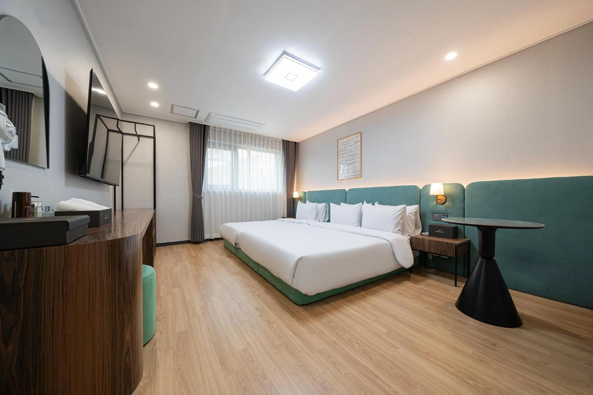 Bed in Hound hotel gunsan