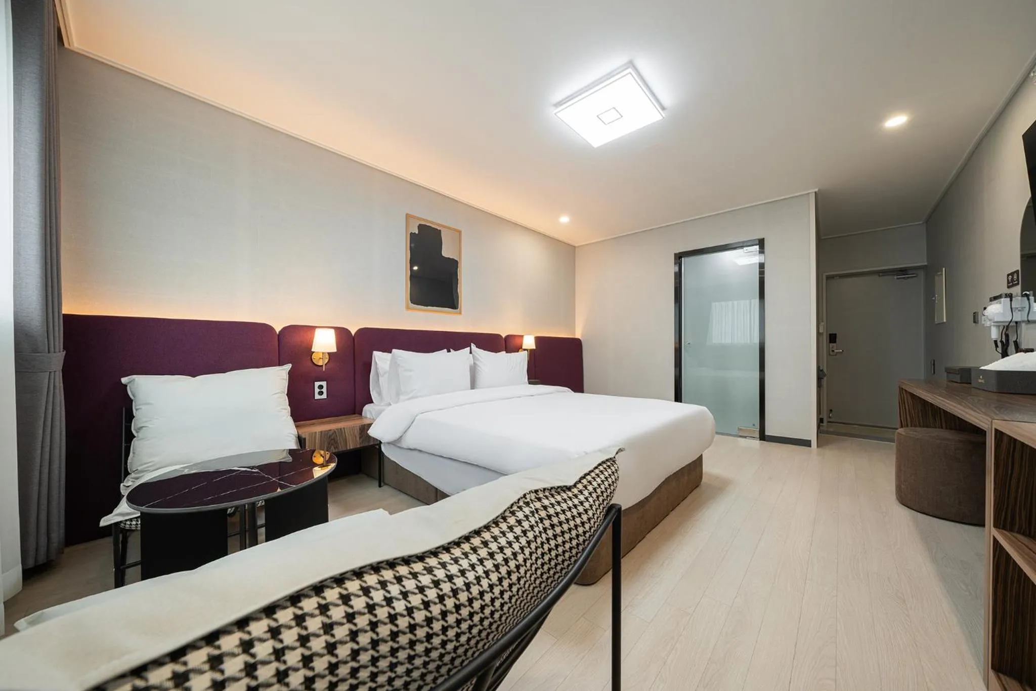 Bed in Hound hotel gunsan