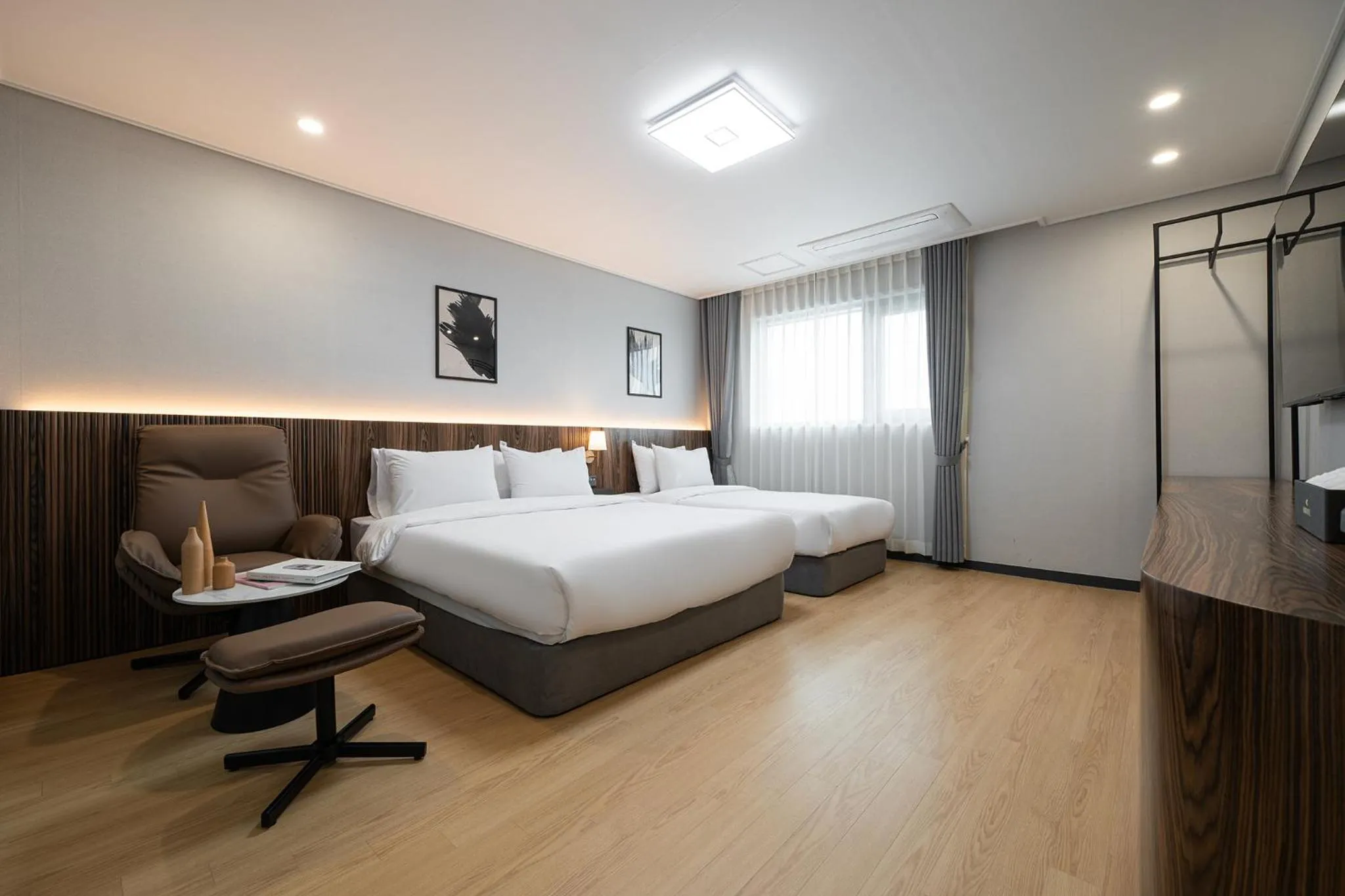 Bed in Hound hotel gunsan
