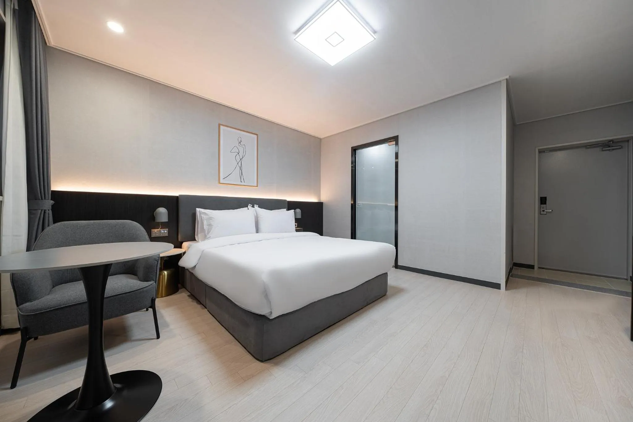 Bed in Hound hotel gunsan
