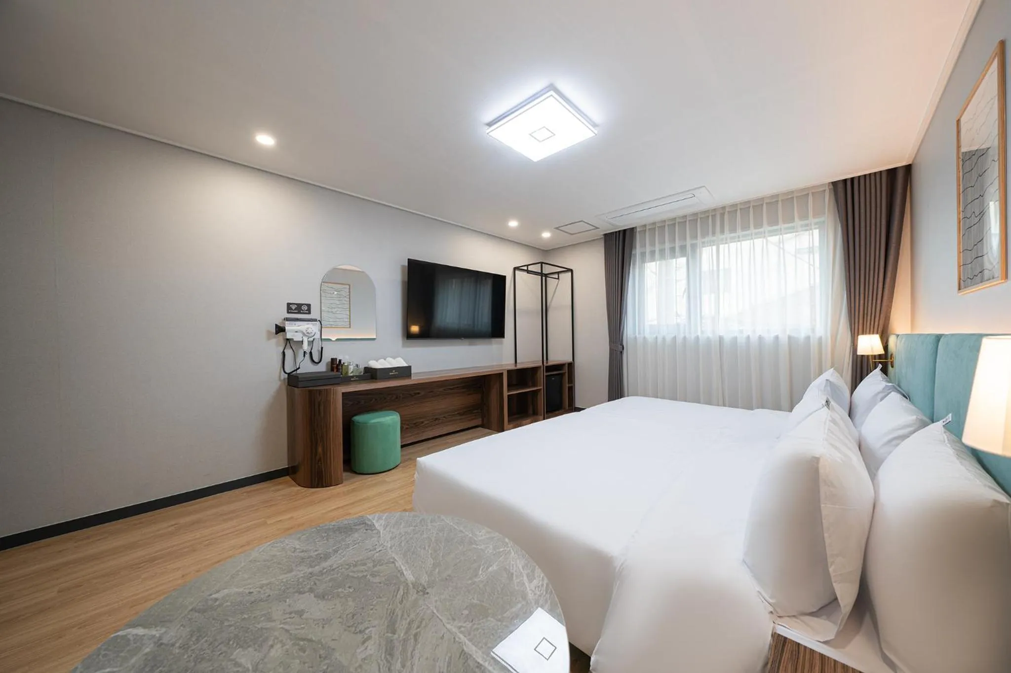 Bed in Hound hotel gunsan