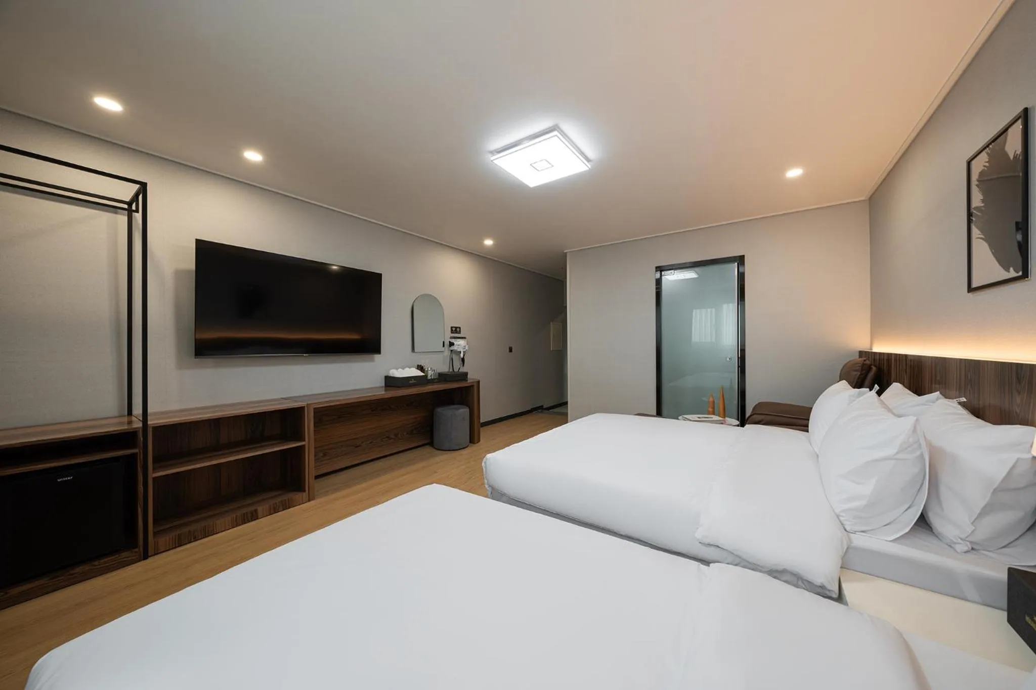 Bed in Hound hotel gunsan