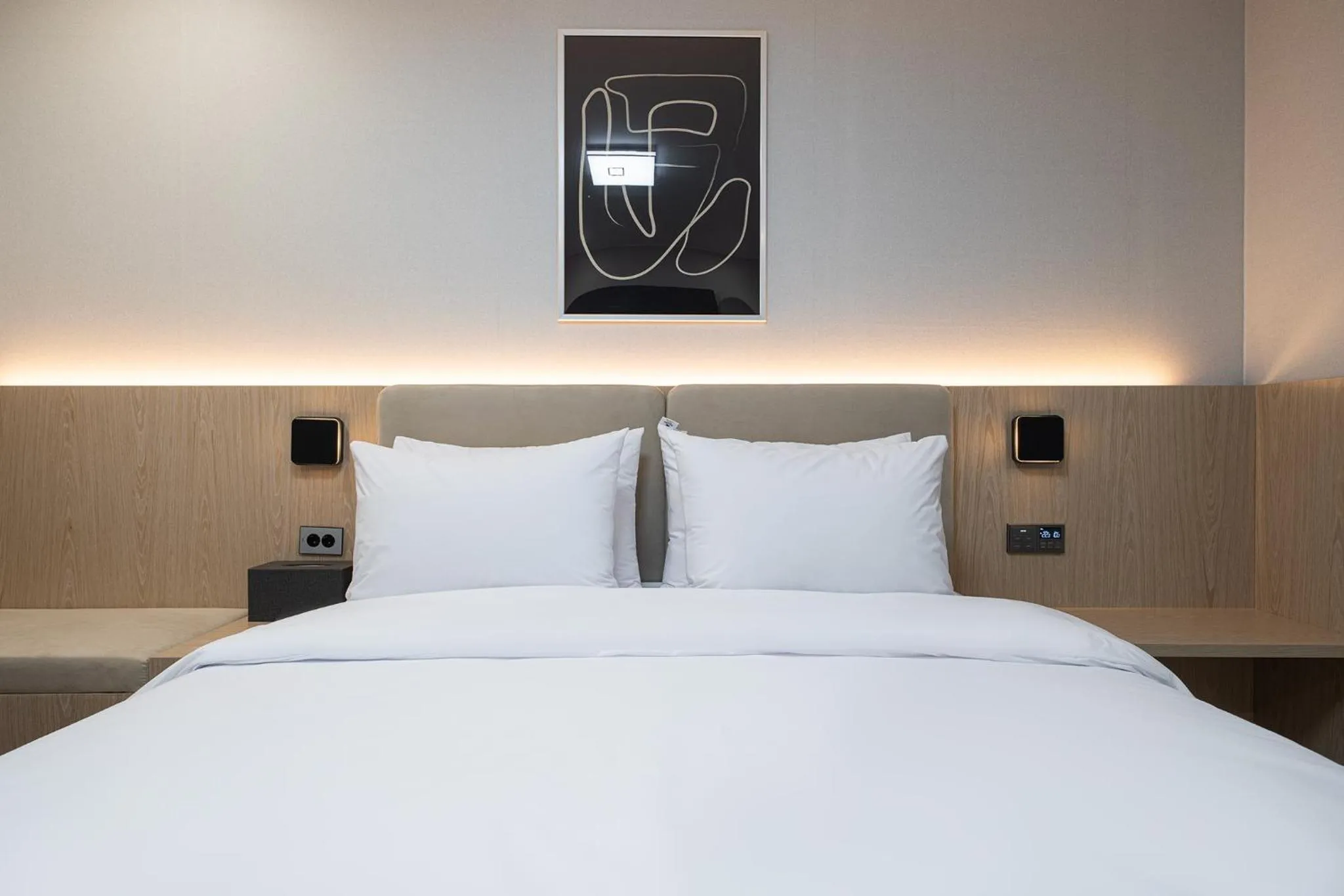 Bed in Hound hotel gunsan