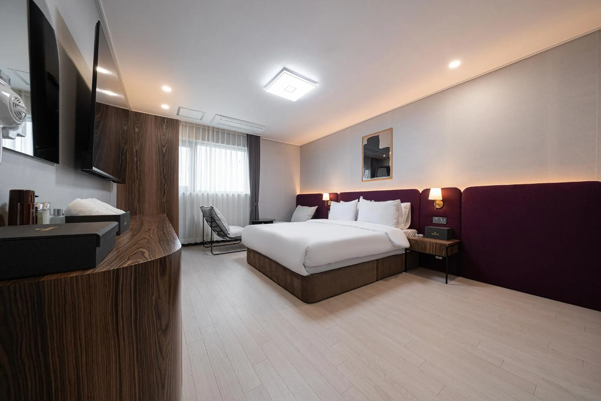 Bed in Hound hotel gunsan