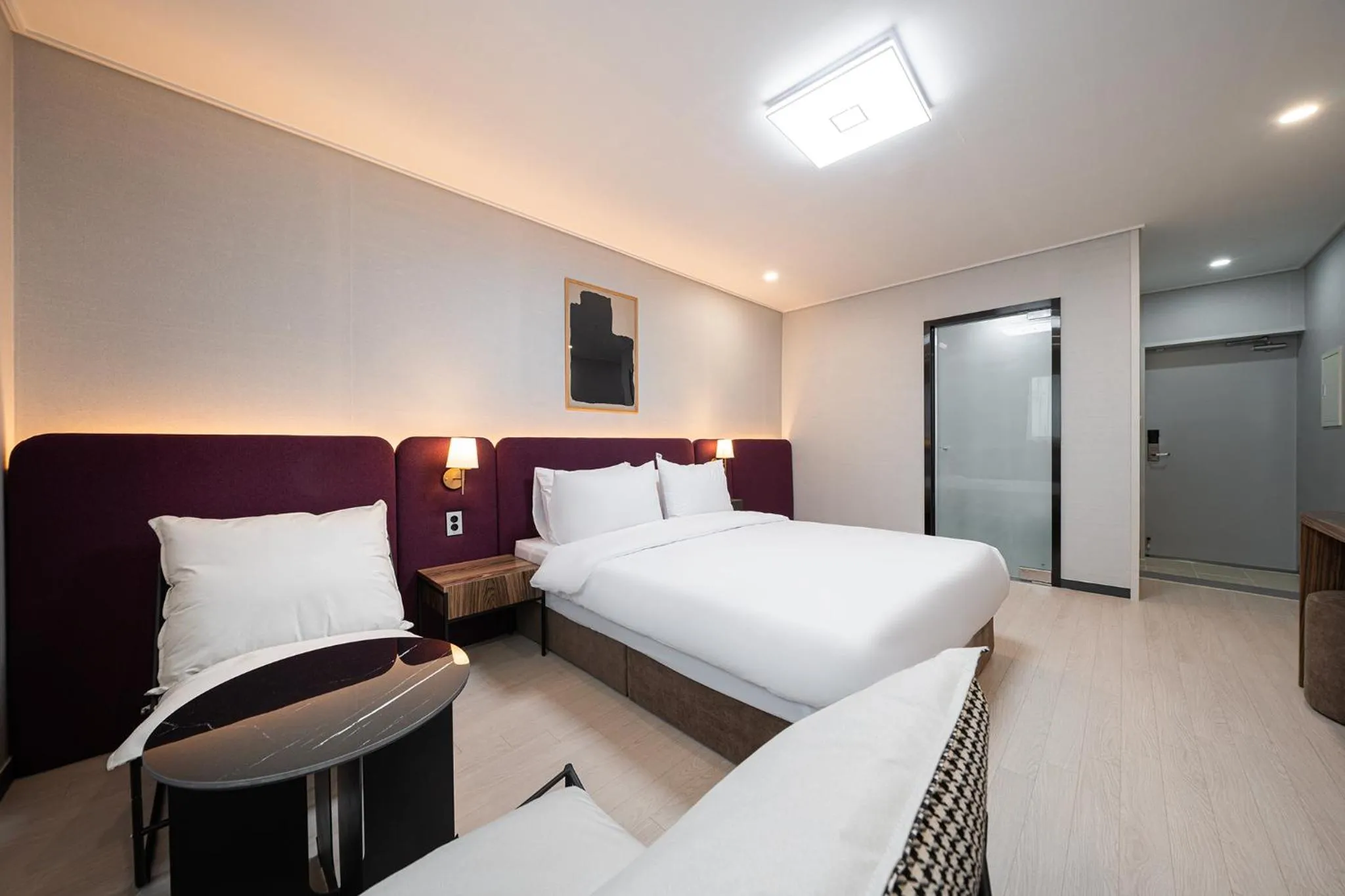 Bed in Hound hotel gunsan
