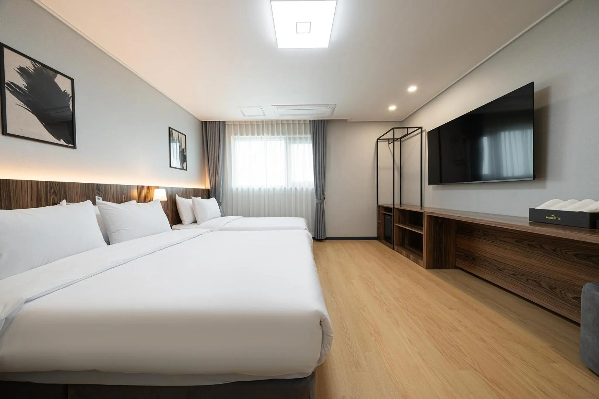 Bed in Hound hotel gunsan