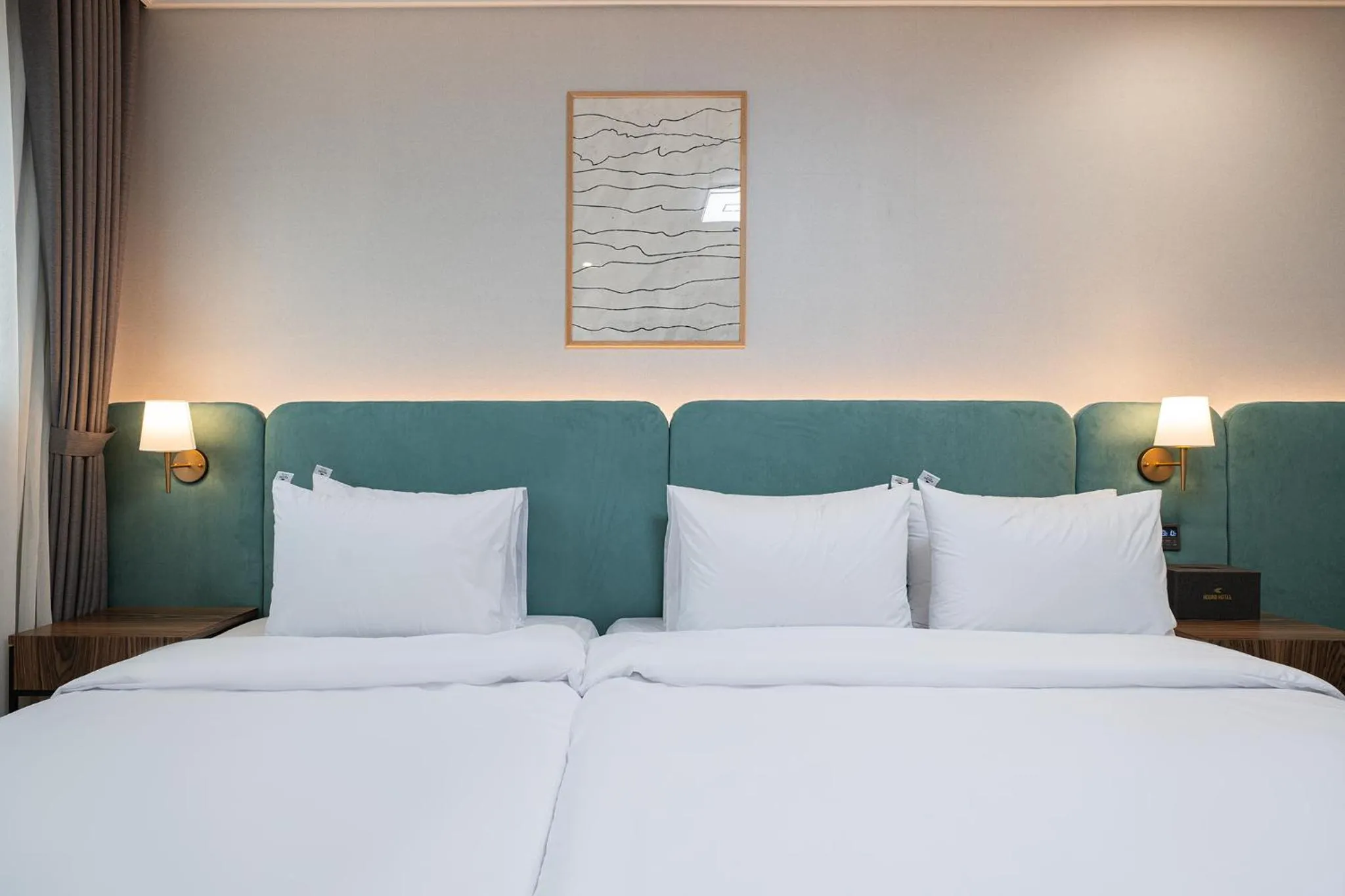 Bed in Hound hotel gunsan