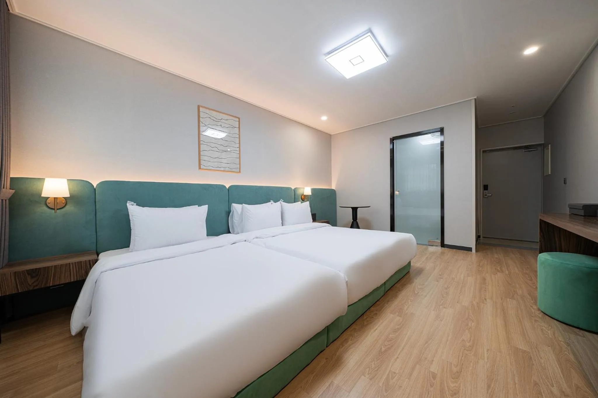 Bed in Hound hotel gunsan