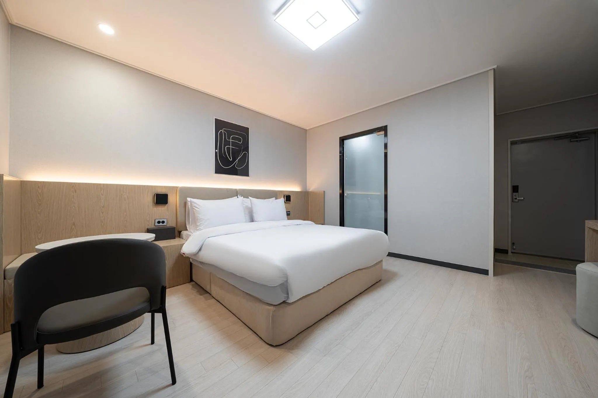 Bed in Hound hotel gunsan