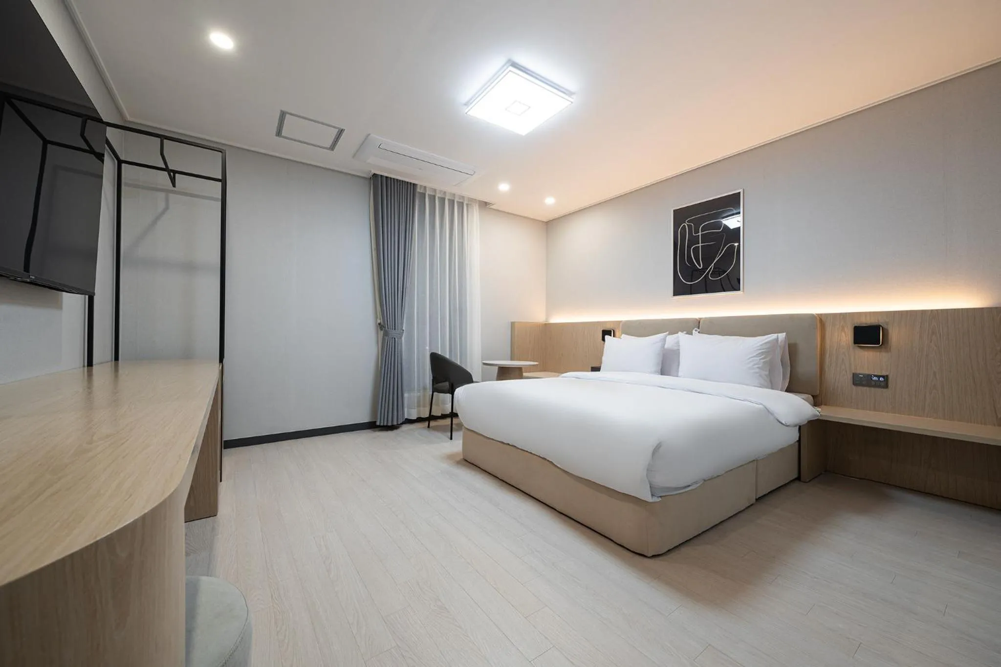 Bed in Hound hotel gunsan