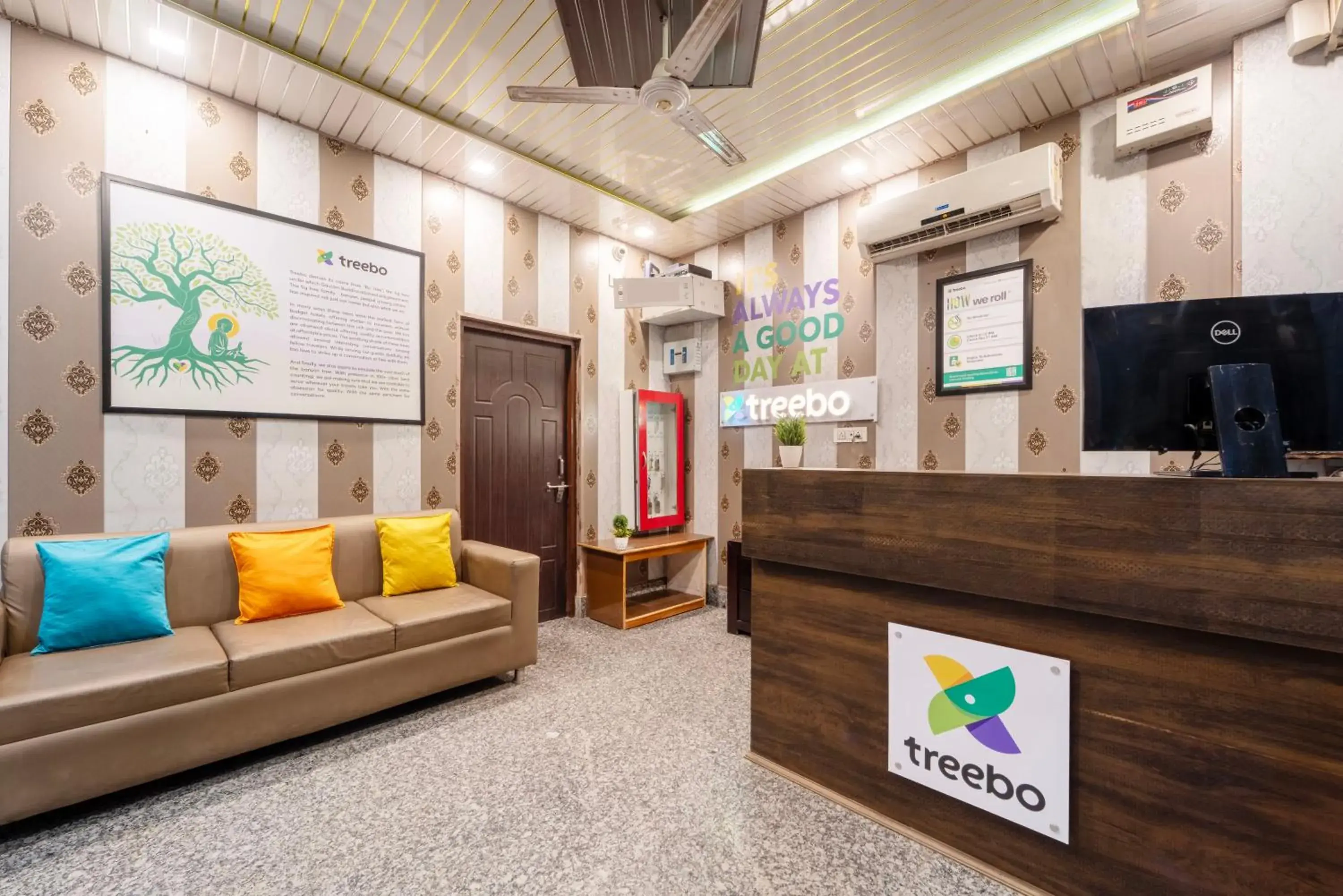 Lobby or reception in Treebo AK Residency, Tapovan Lobby or reception in Treebo AK Residency, Tapovan