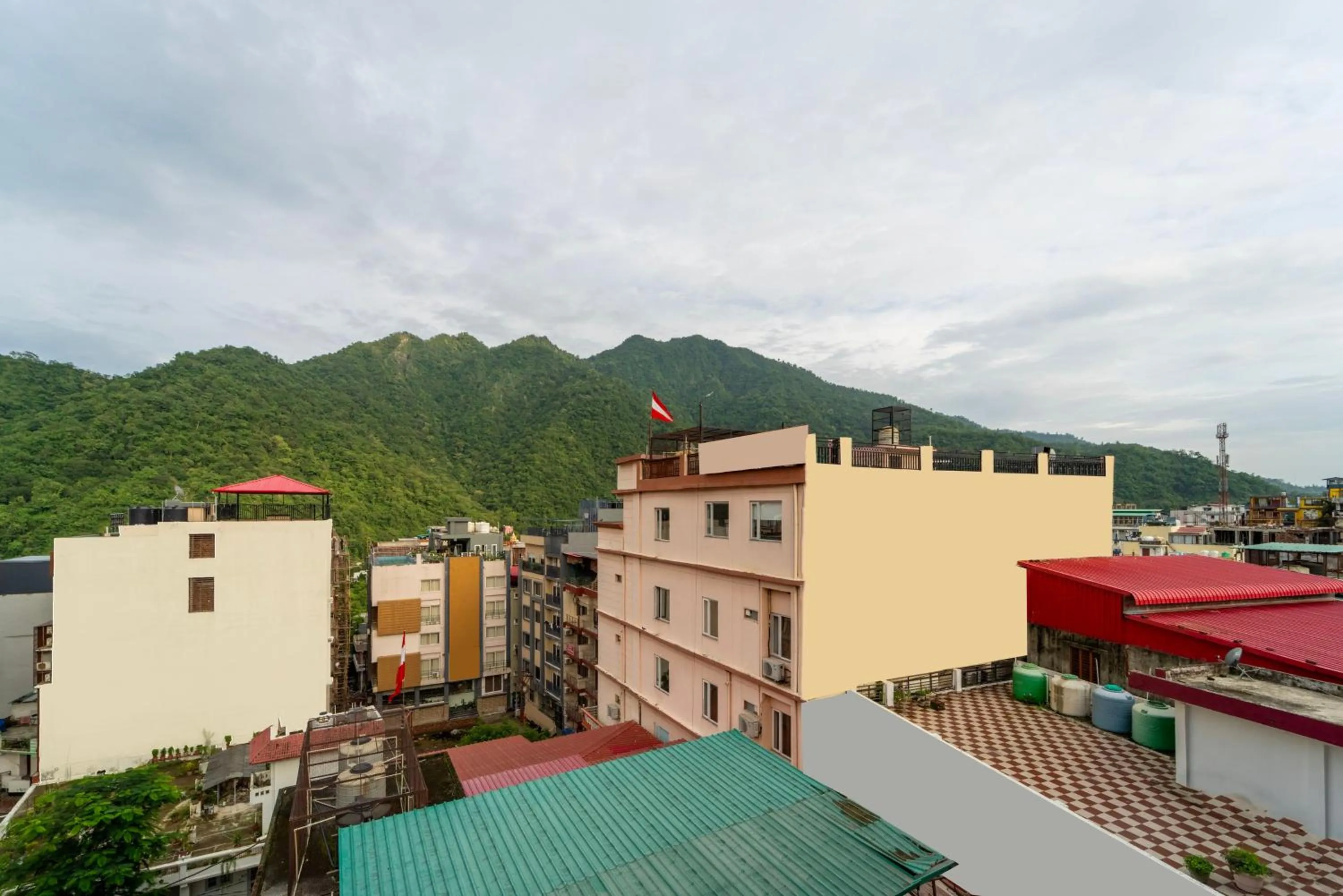 Mountain view in Treebo AK Residency, Tapovan