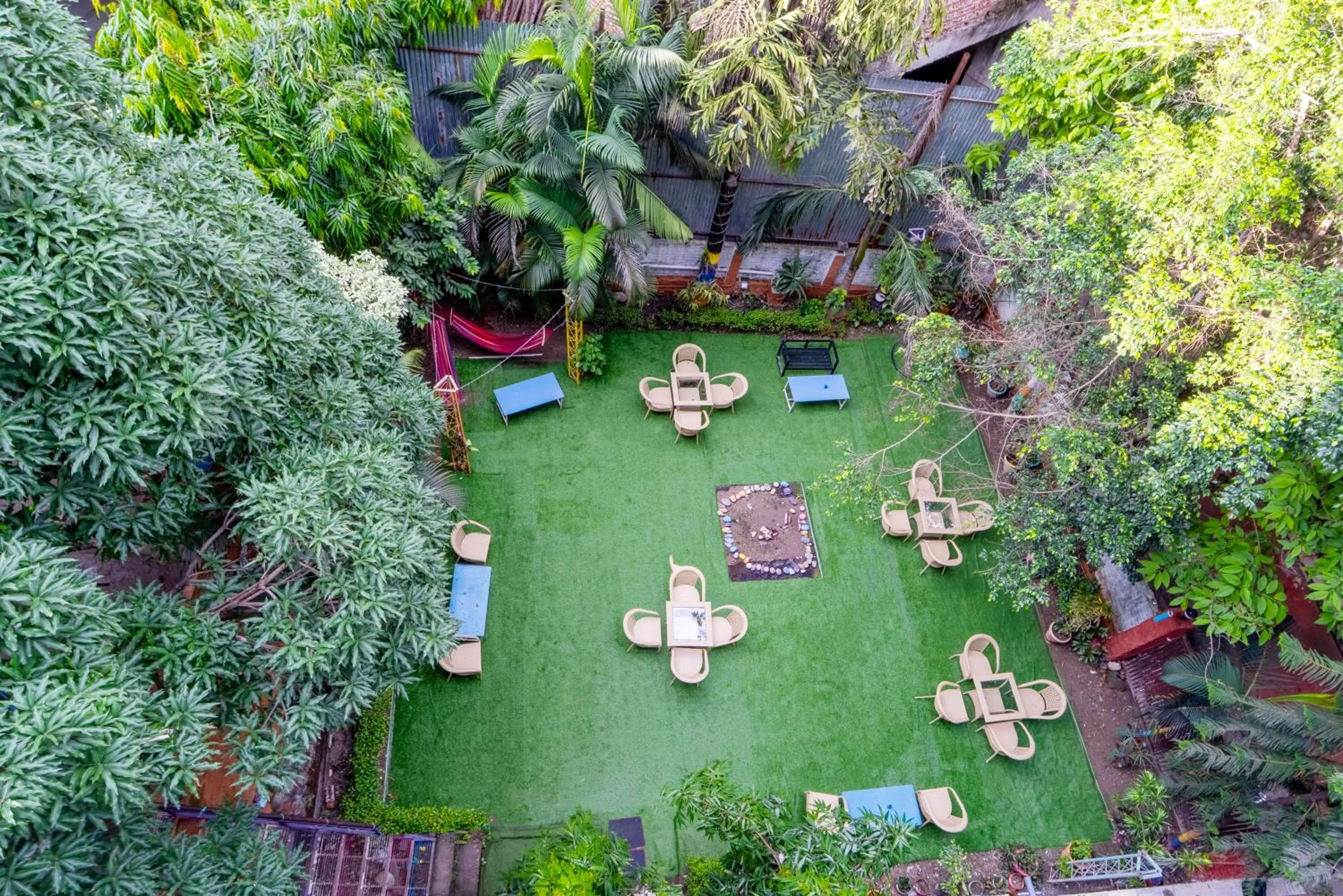 Garden in Treebo AK Residency, Tapovan