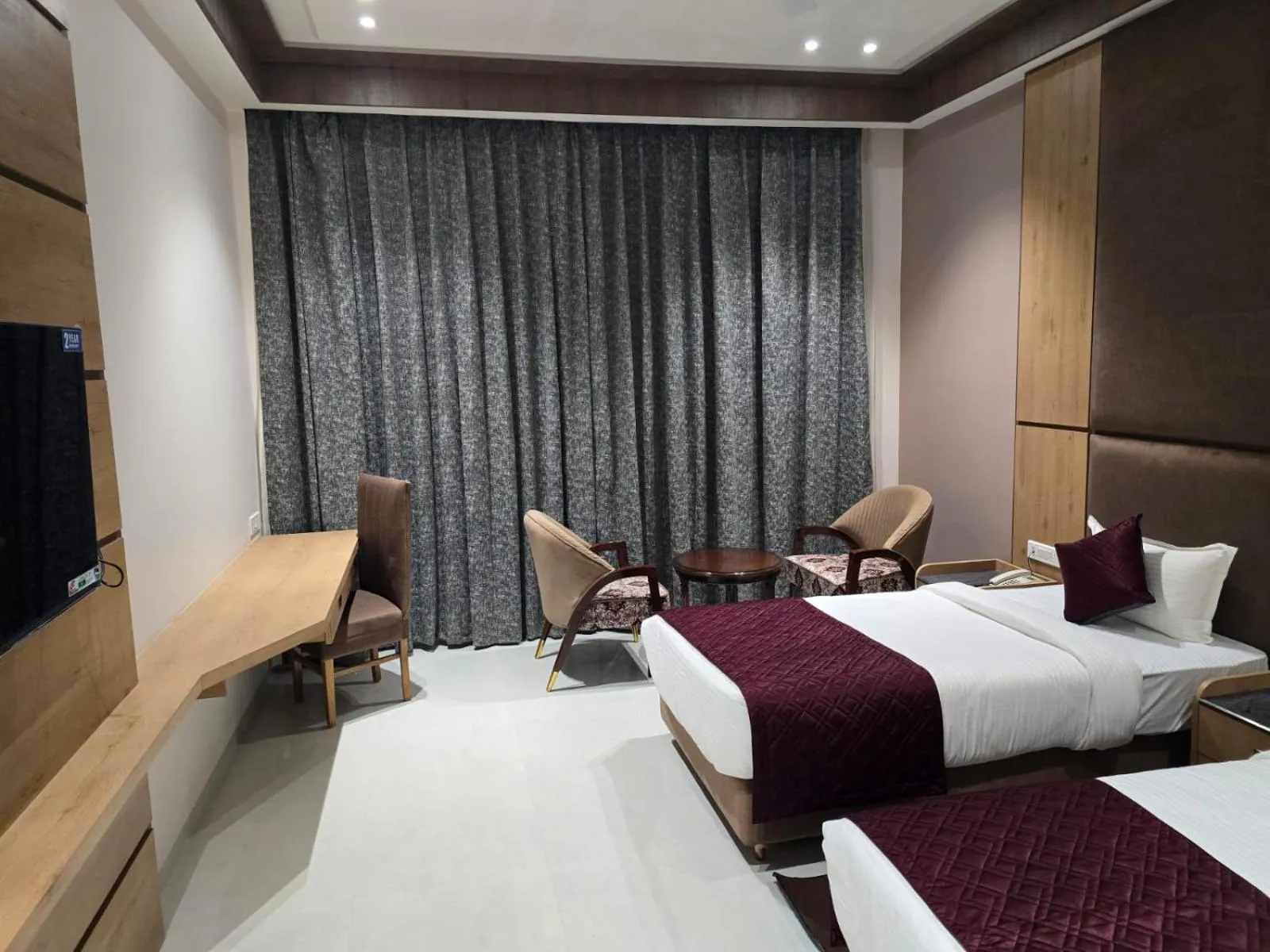 Photo of the whole room, Bed in Nirvana Grand Hotel & Resort