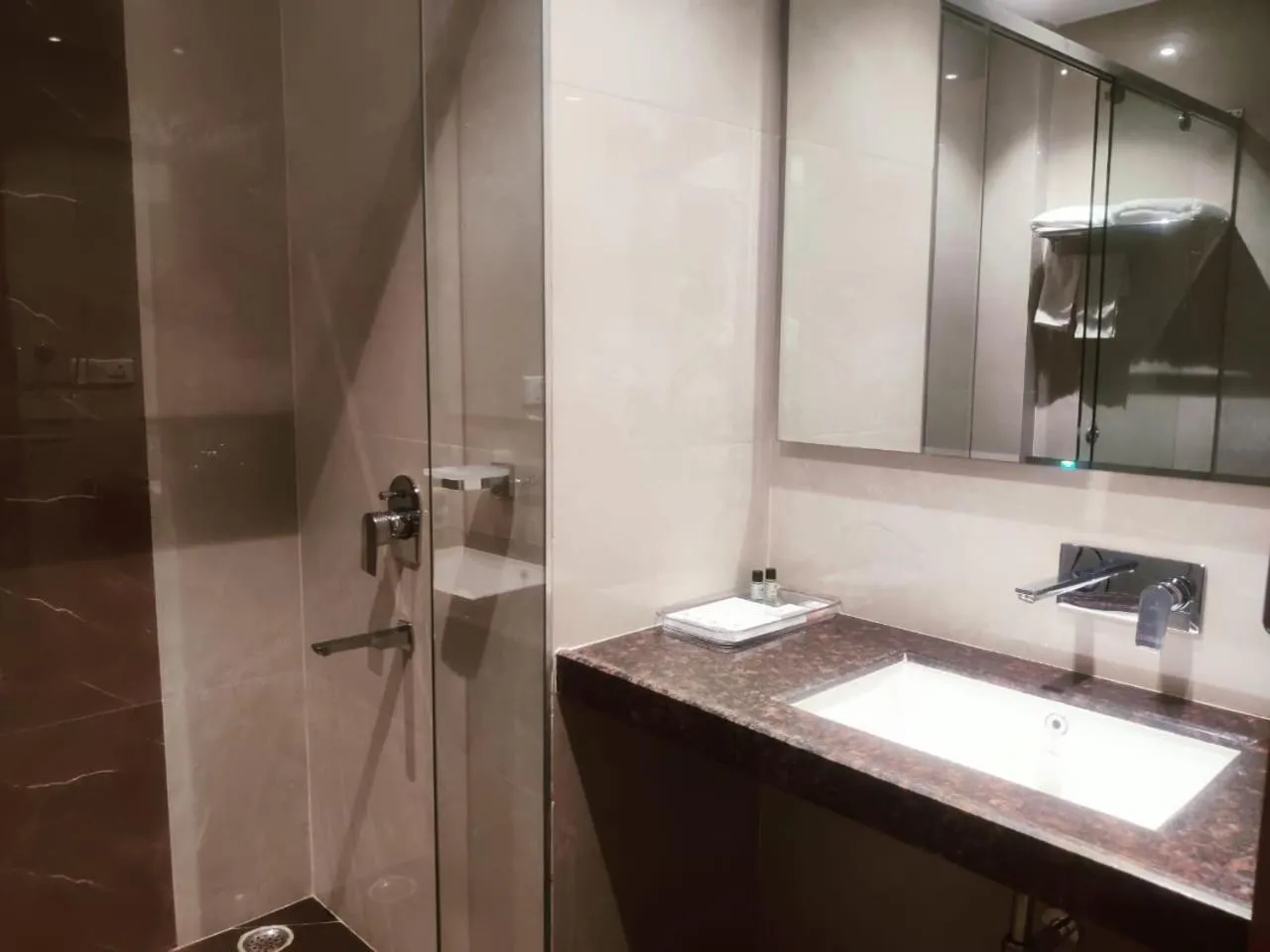 Shower in Nirvana Grand Hotel & Resort