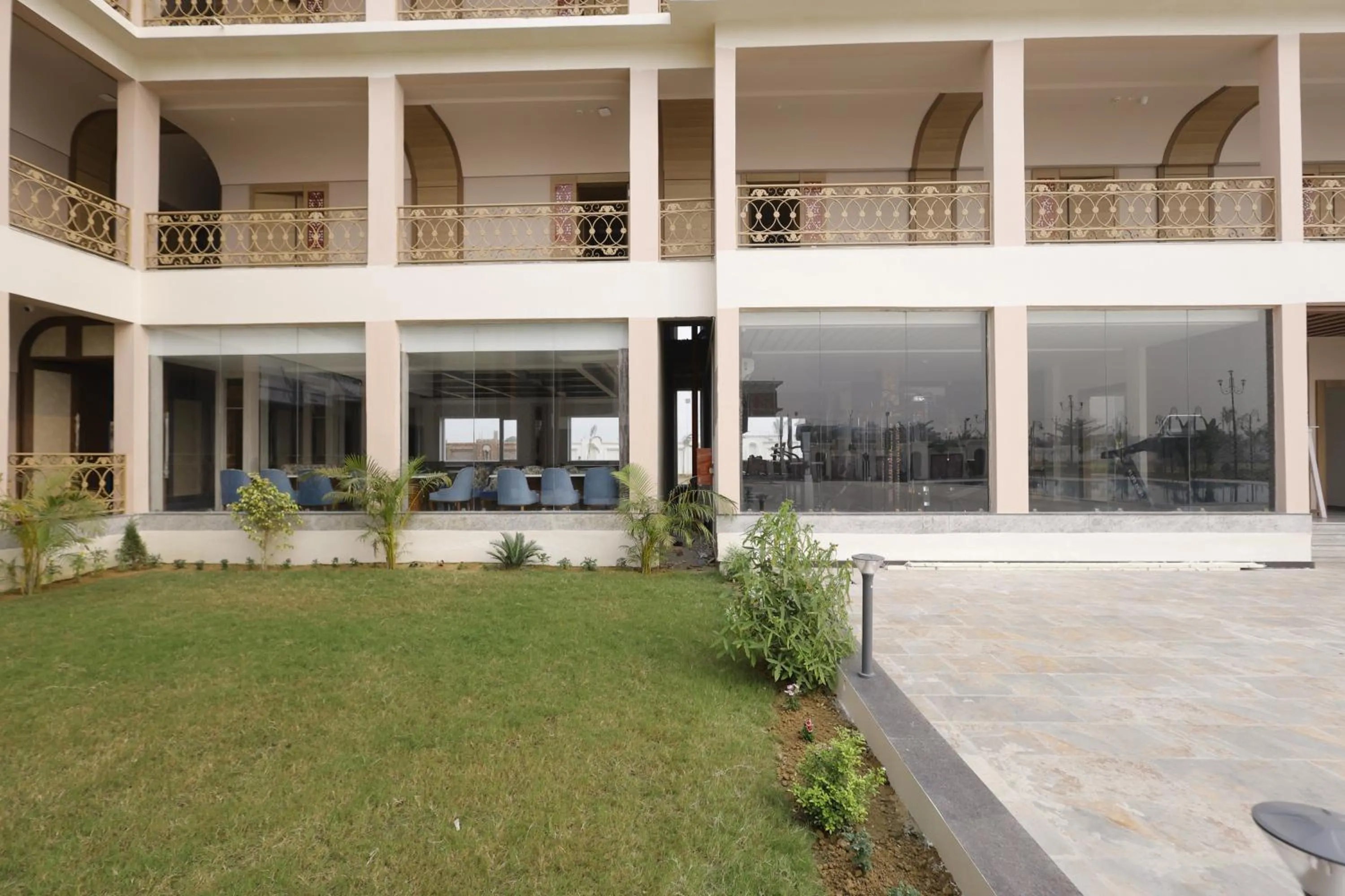 Garden view in Nirvana Grand Hotel & Resort