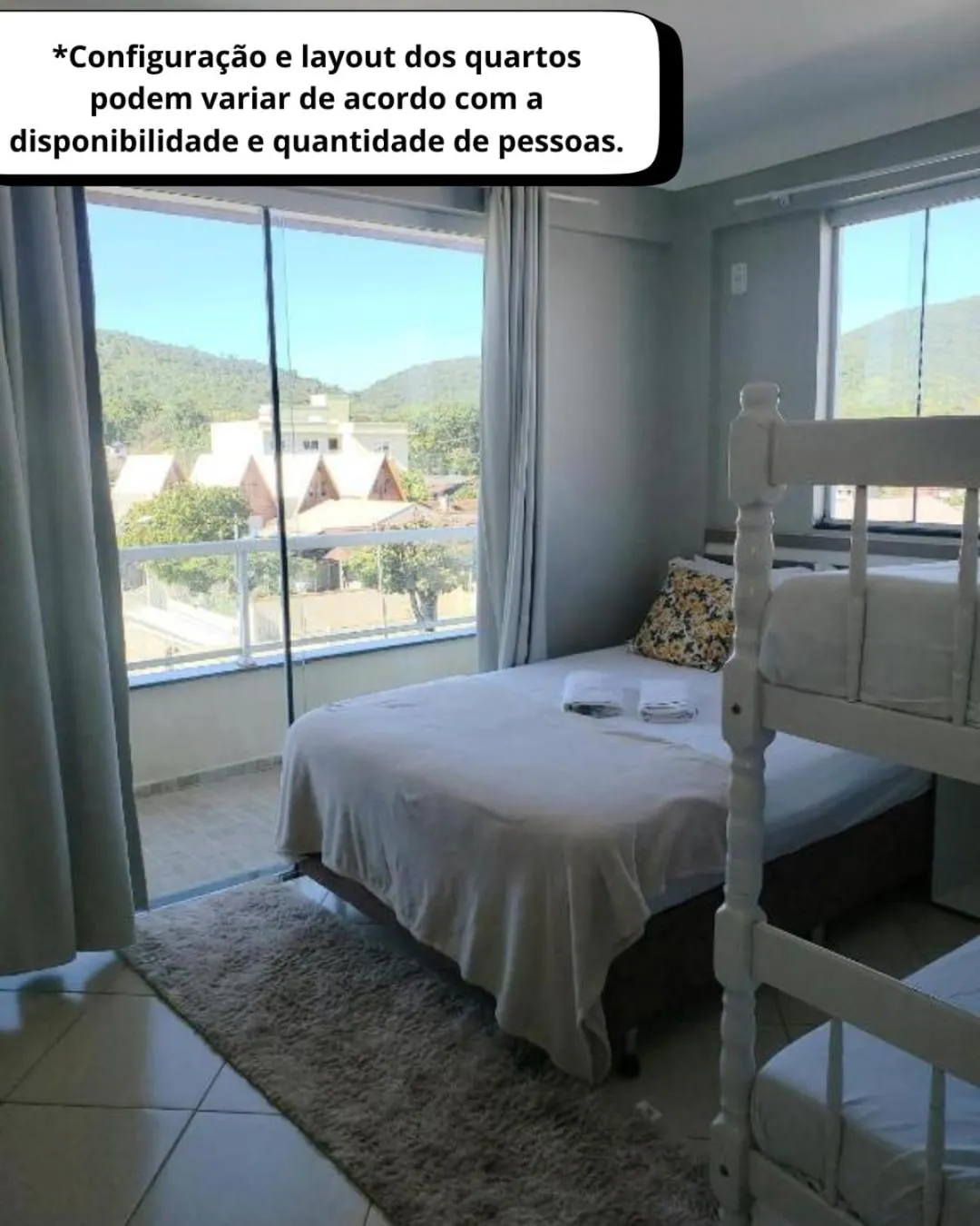 Bed in Pousada Recanto do Cowboy