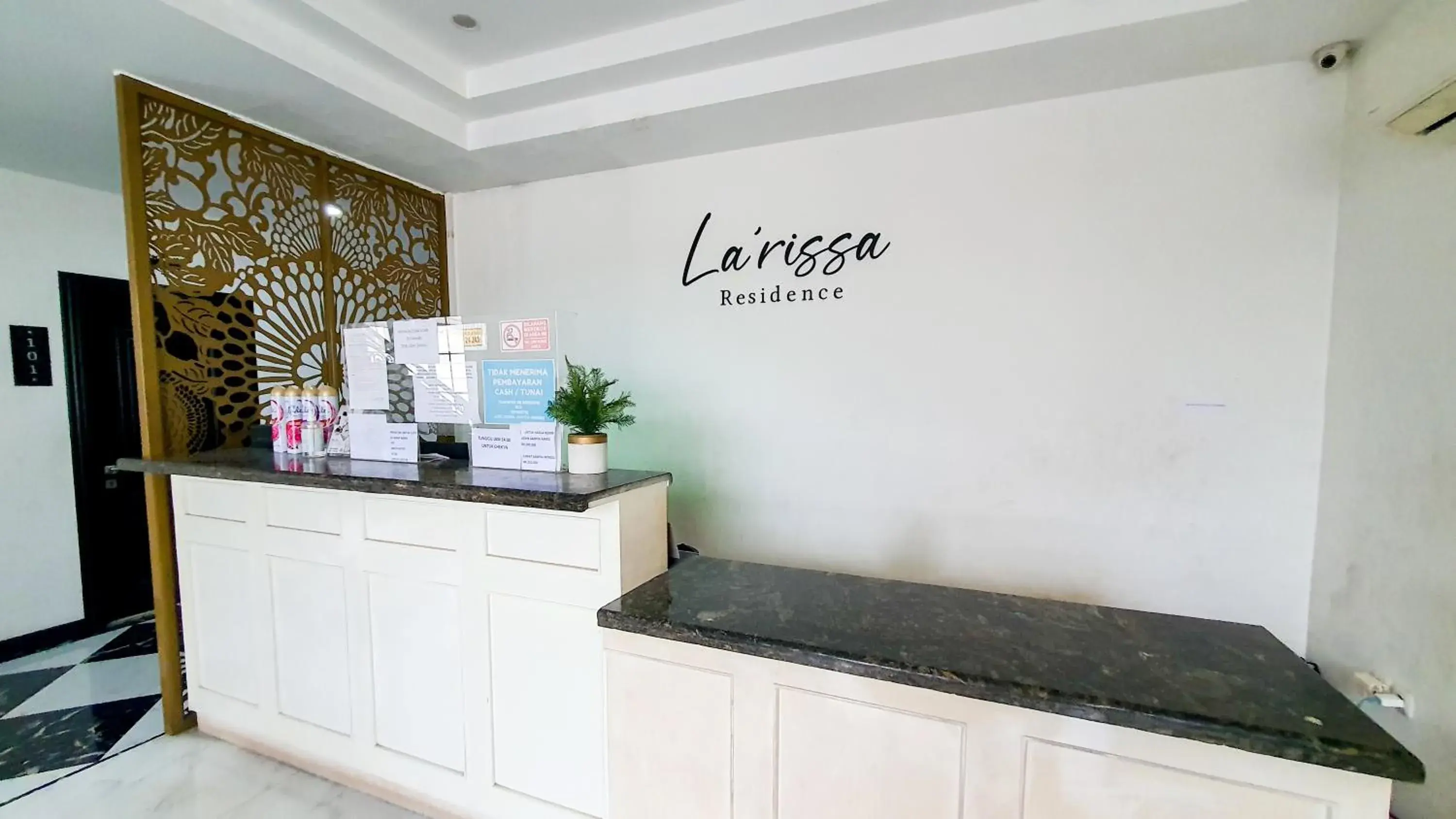 Lobby or reception in La'Rissa Residence by ARBA Lobby or reception in La'Rissa Residence by ARBA