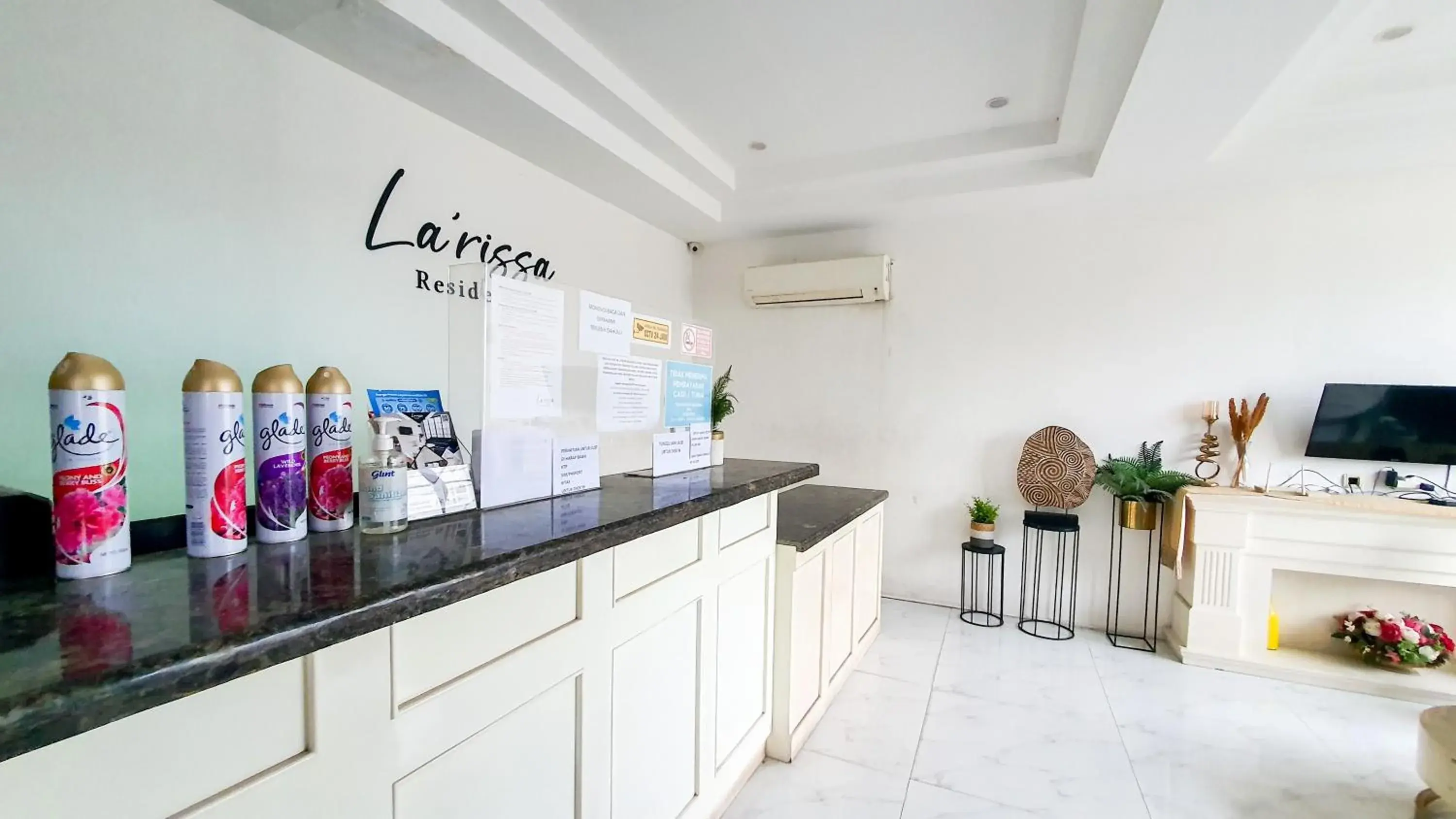 Lobby or reception in La'Rissa Residence by ARBA Lobby or reception in La'Rissa Residence by ARBA