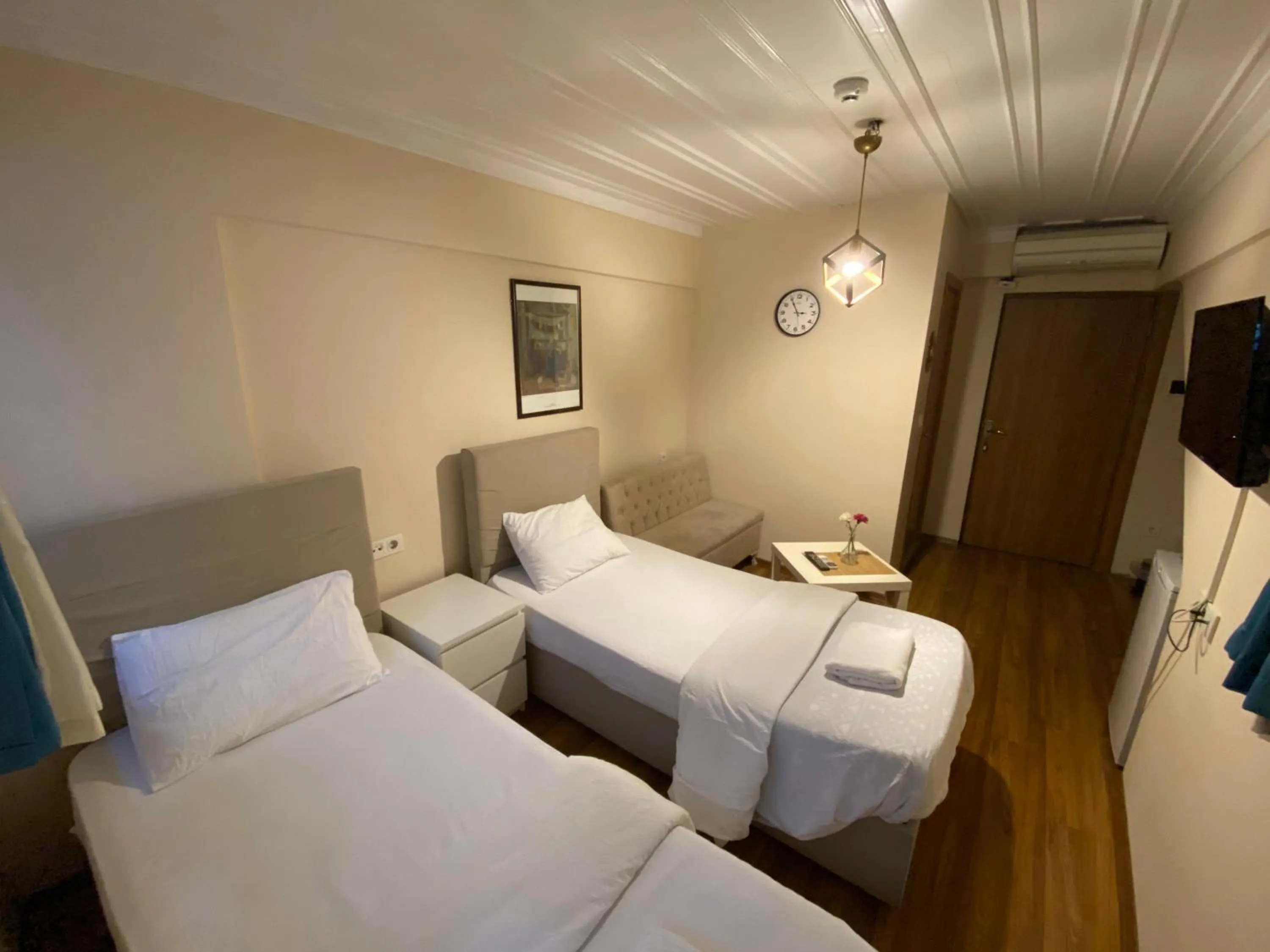 Bed in Konak Akaretler Suit