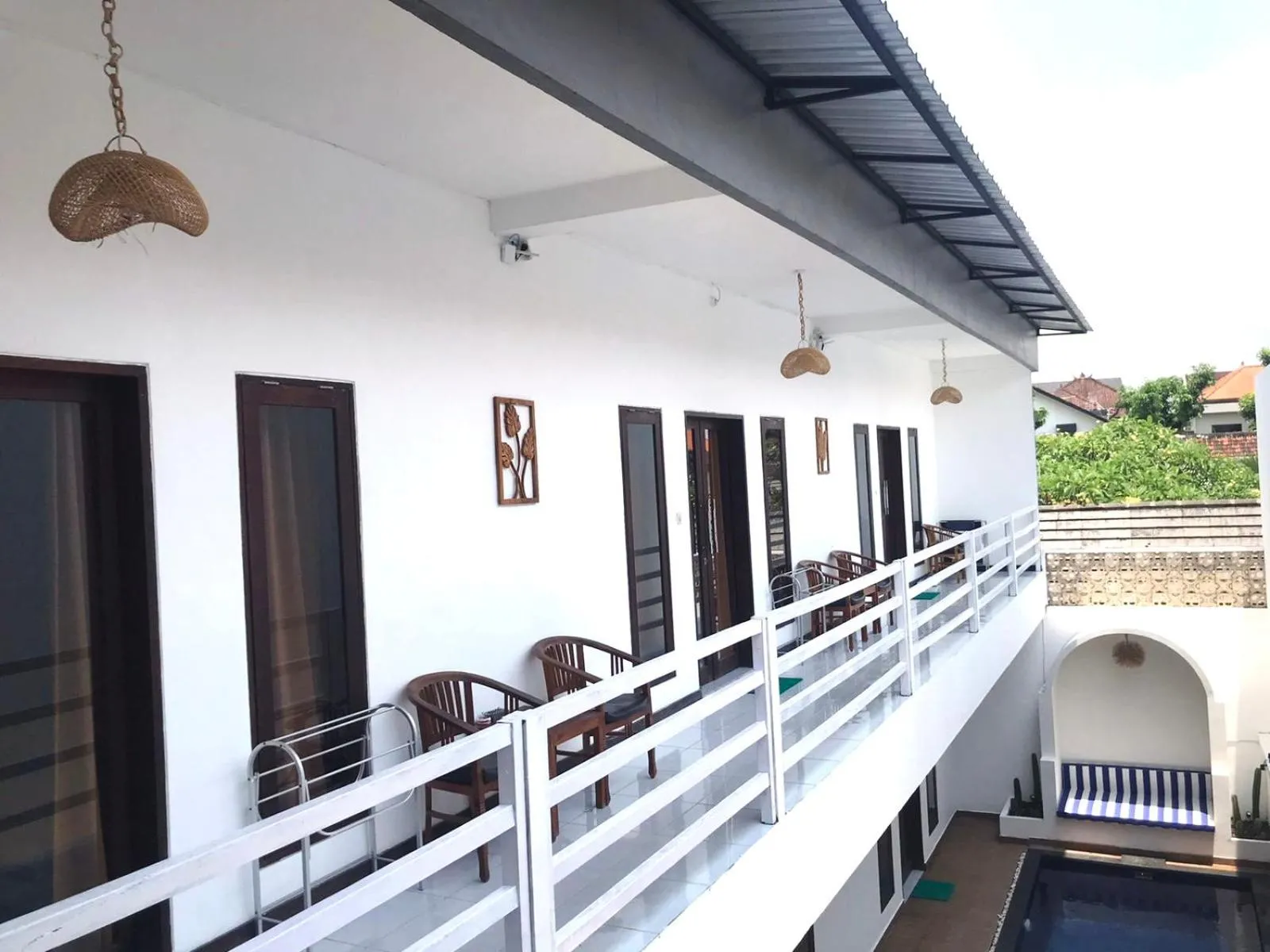 Patio in Double D Guesthouse and Villa