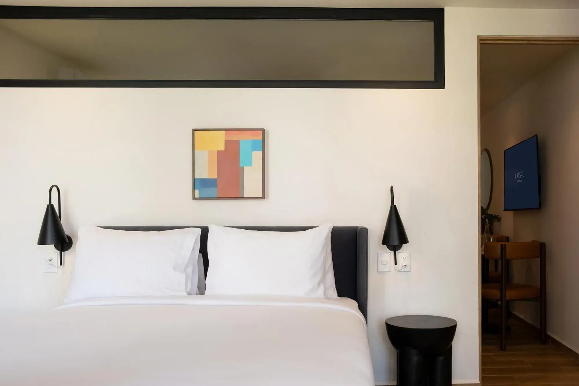 Bed in Crisol Suites Condesa Bed in Crisol Suites Condesa