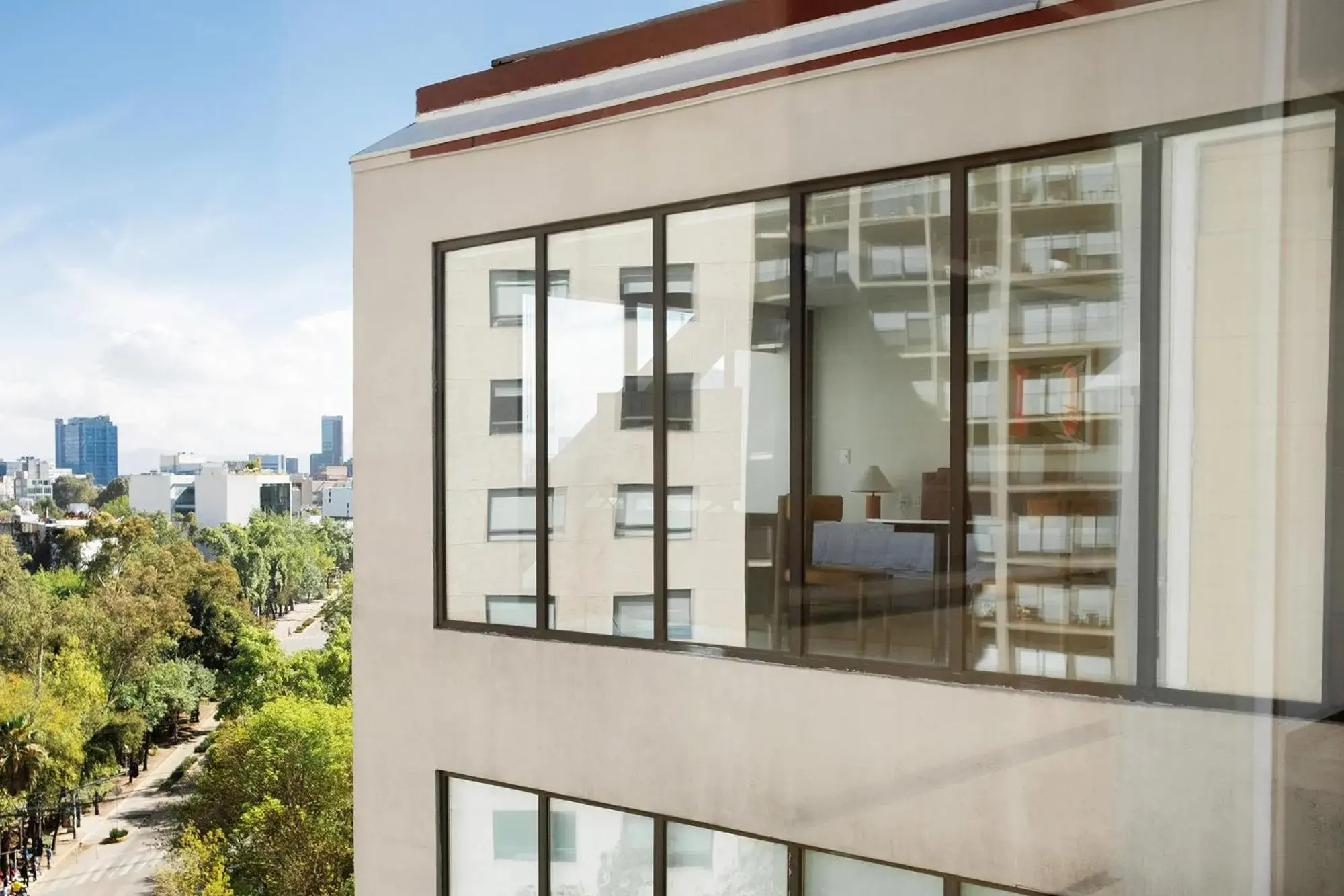 Property building in Crisol Suites Condesa Property building in Crisol Suites Condesa