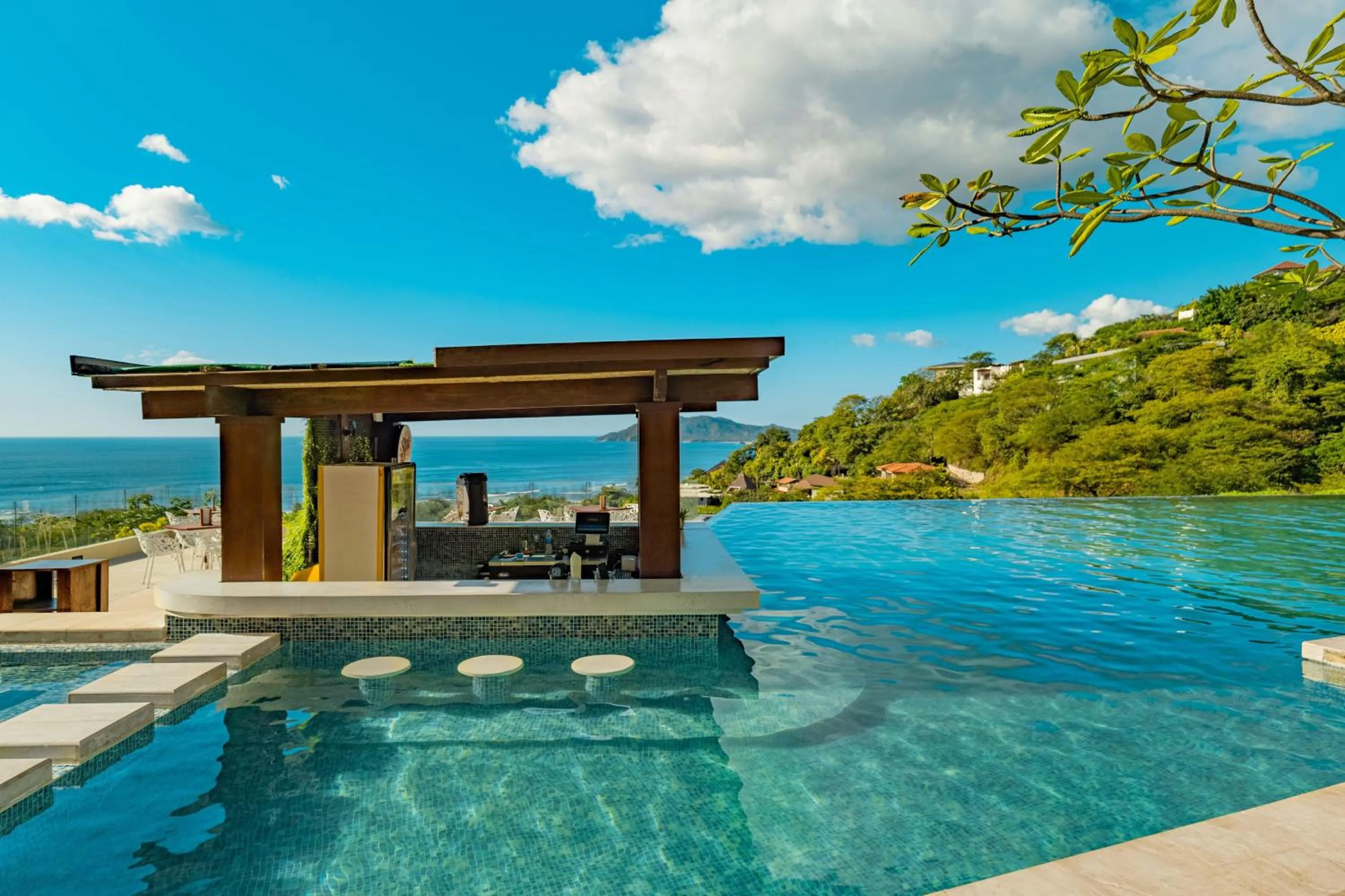 Pool view in Wyndham Tamarindo