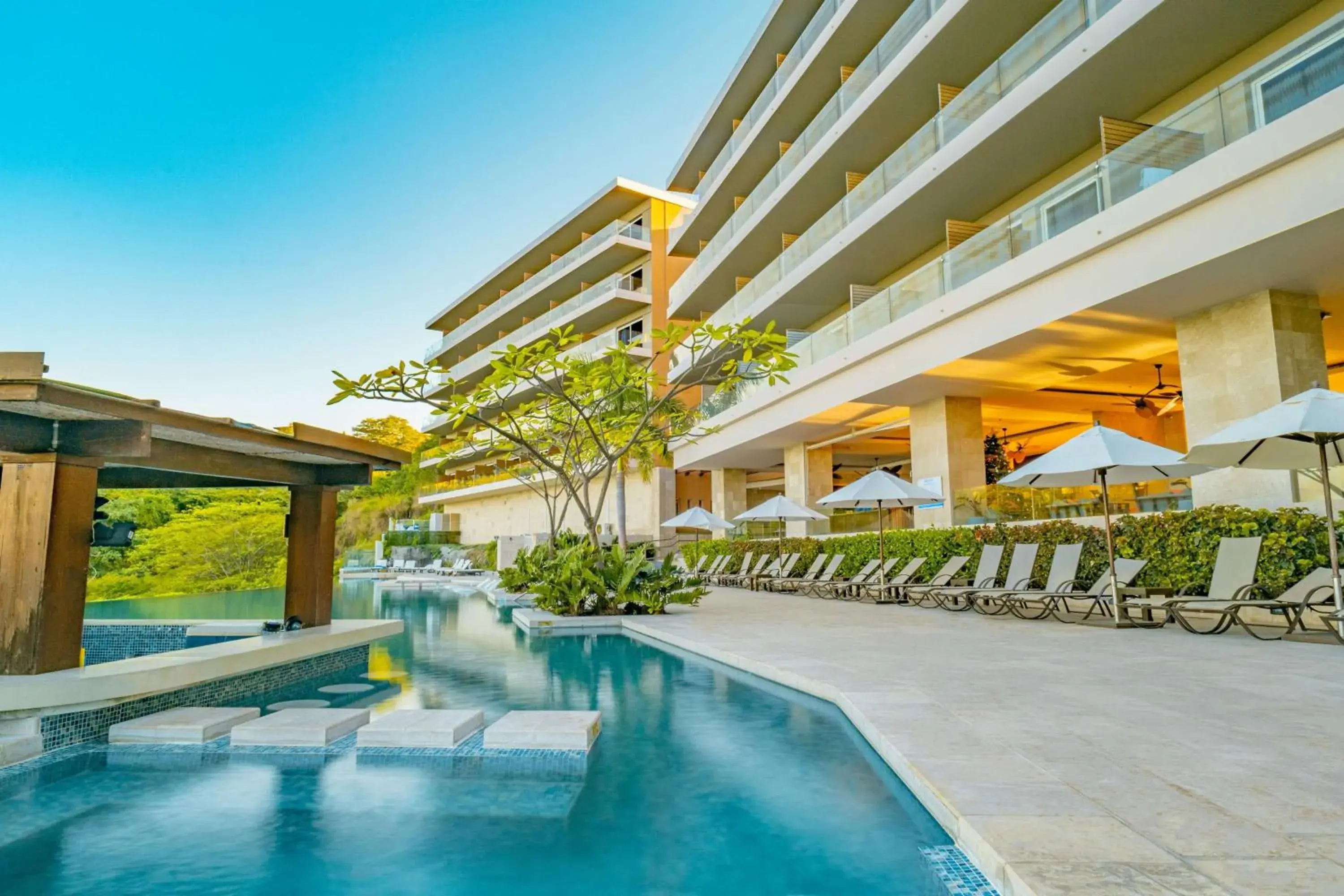 Pool view in Wyndham Tamarindo Pool view in Wyndham Tamarindo
