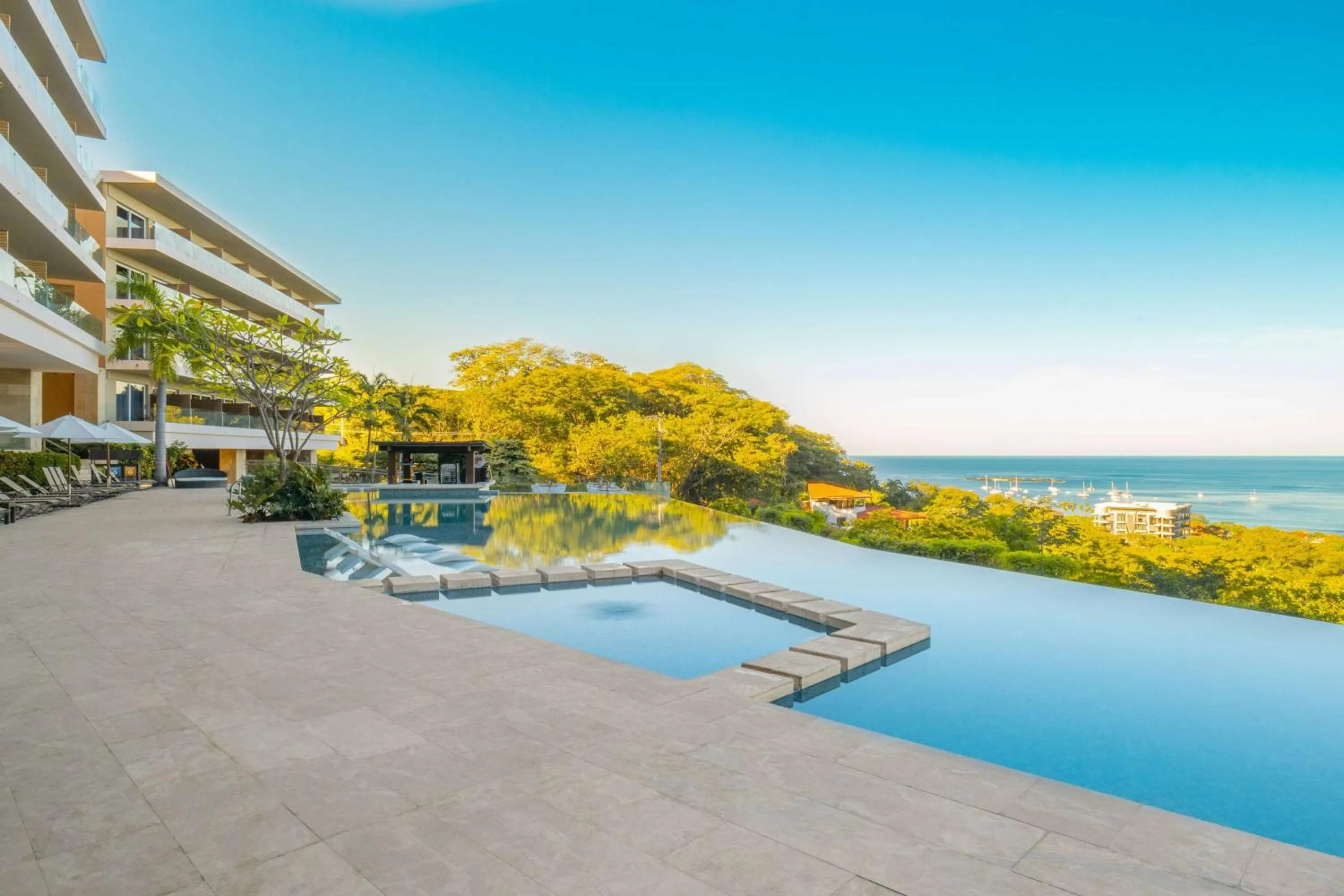 Pool view in Wyndham Tamarindo