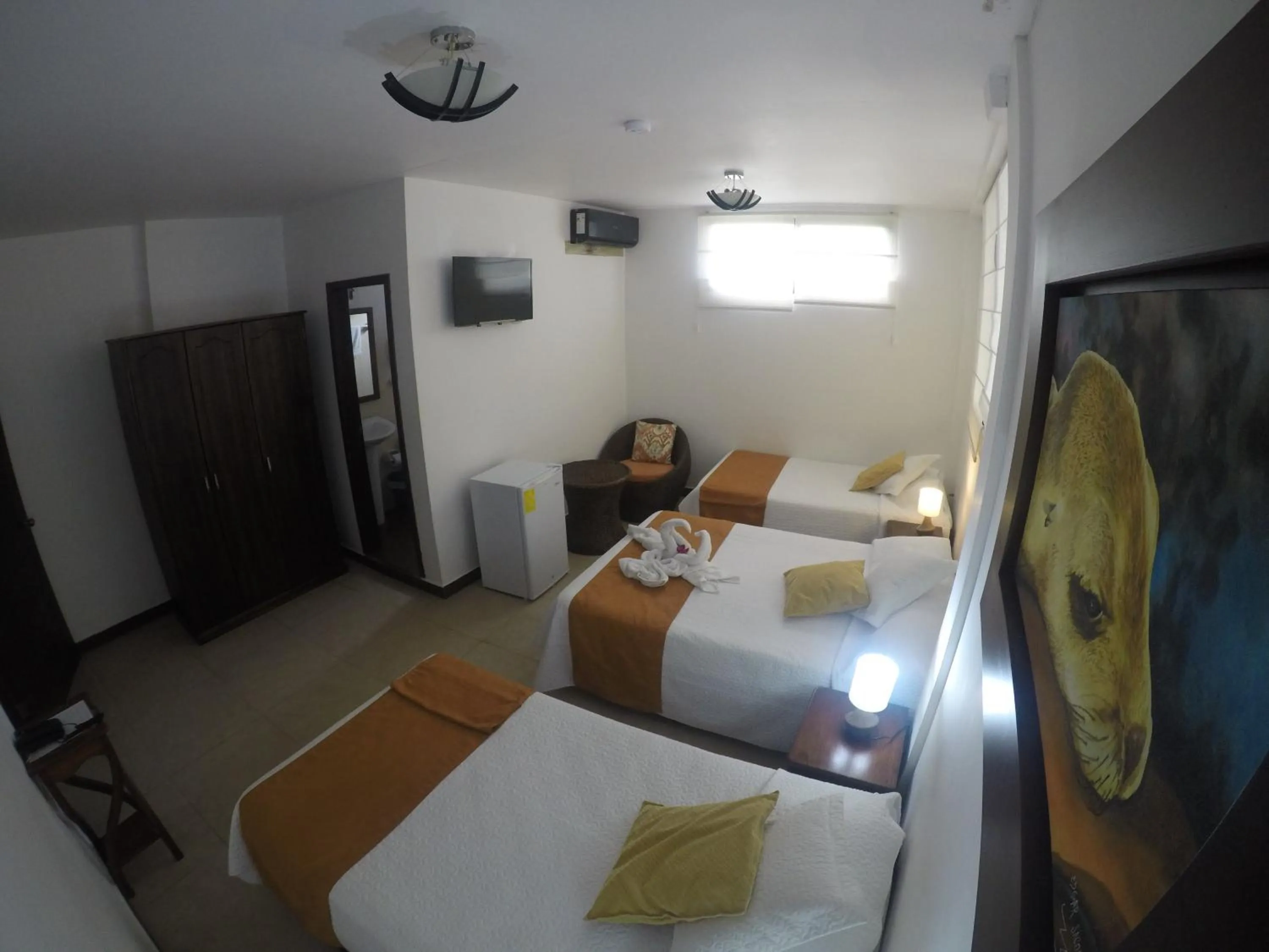 Photo of the whole room, Bed in Hostal Costa del Pacifico