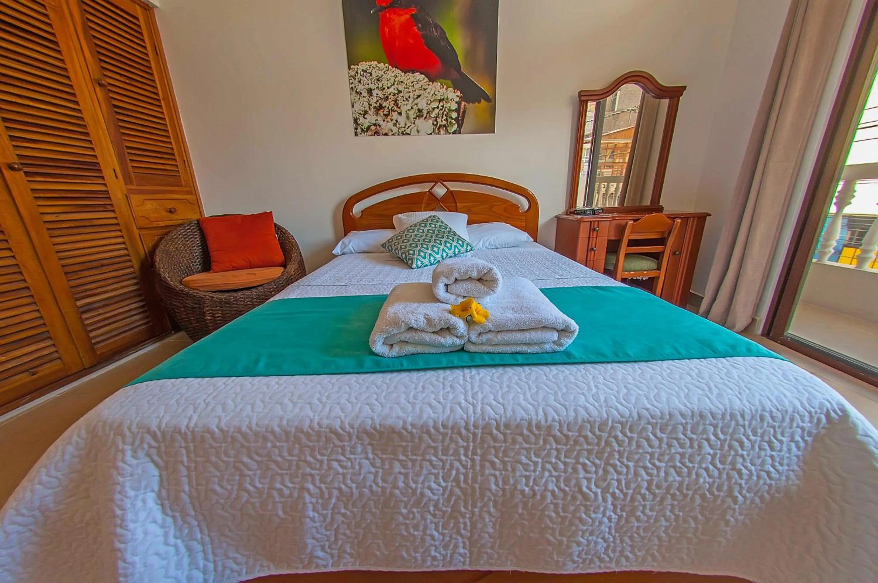 Photo of the whole room, Bed in Hostal Costa del Pacifico