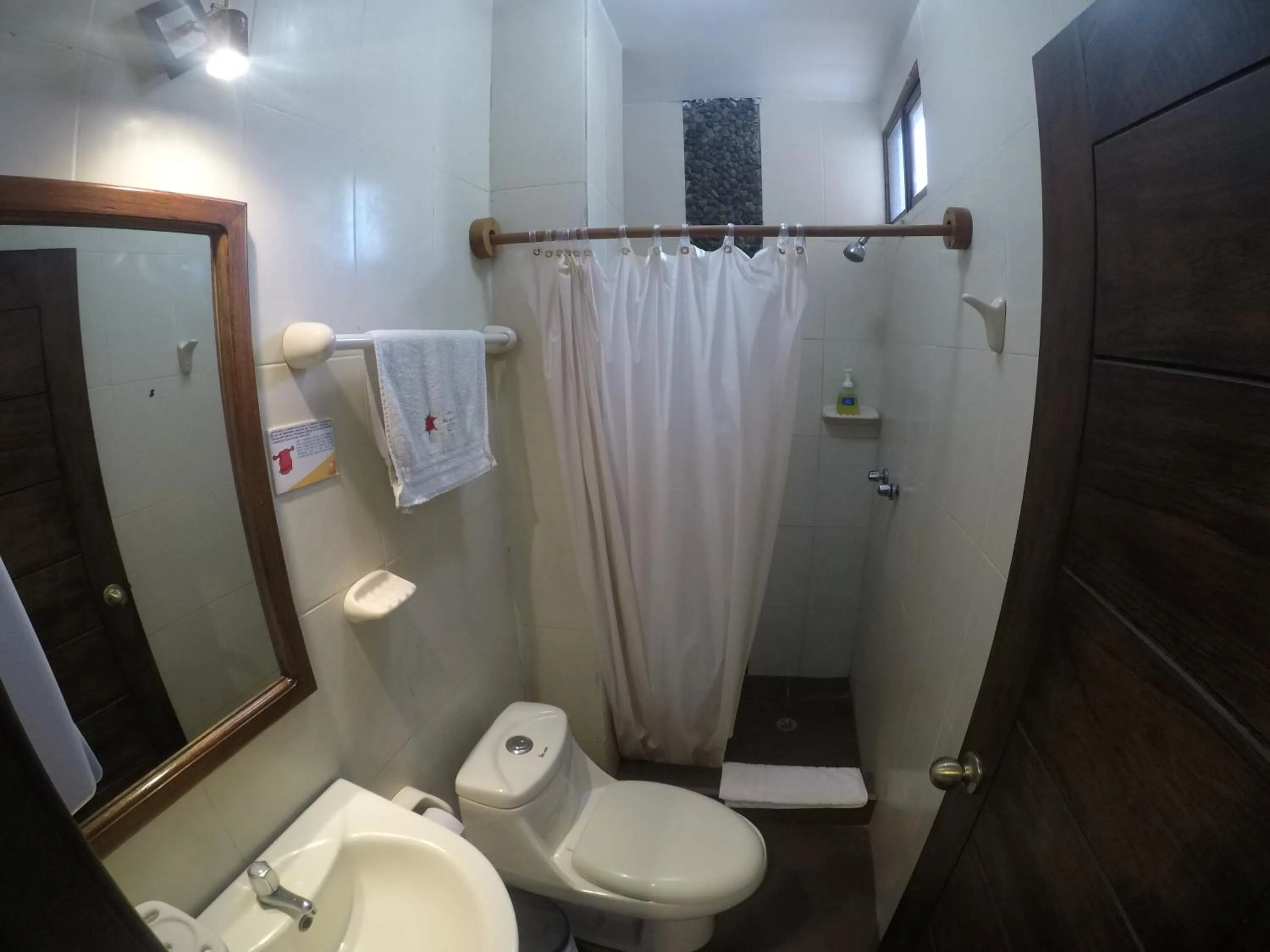 Decorative detail in Hostal Costa del Pacifico