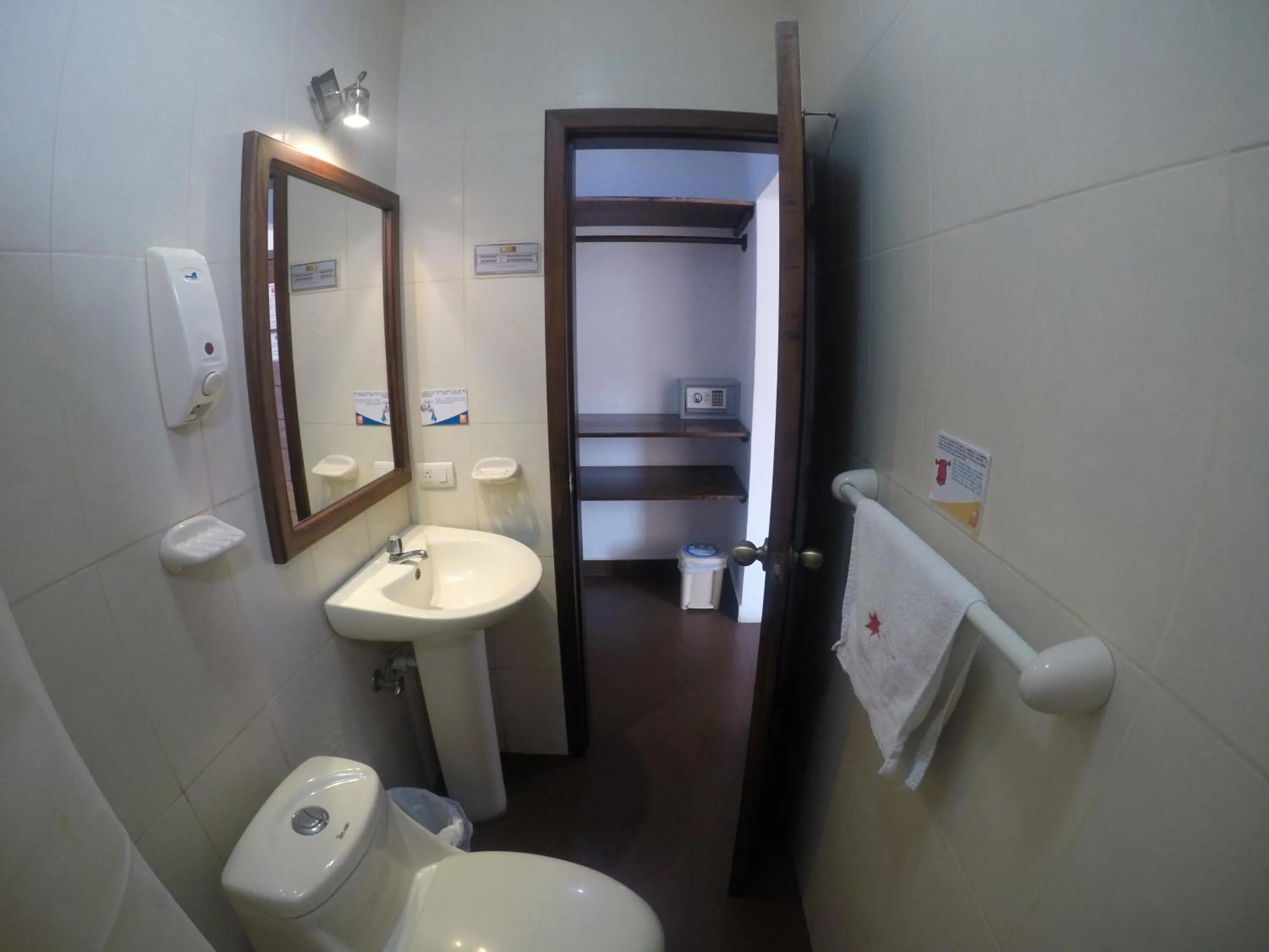 Decorative detail in Hostal Costa del Pacifico