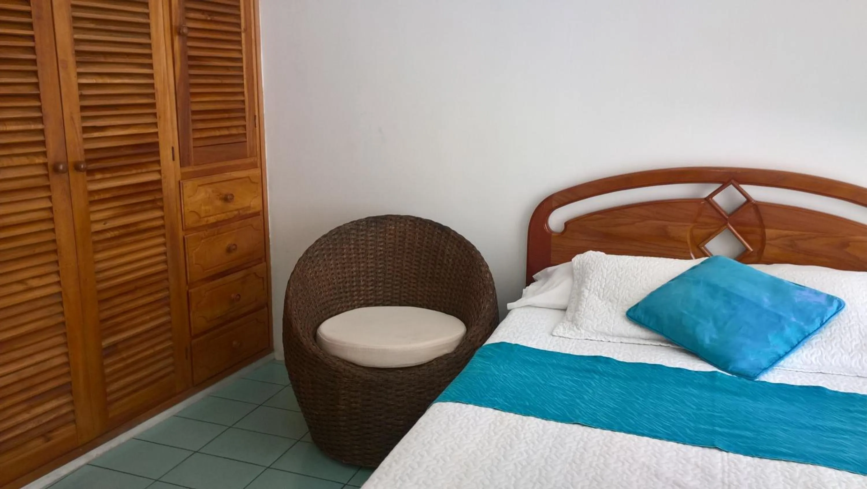 Bed in Hostal Costa del Pacifico