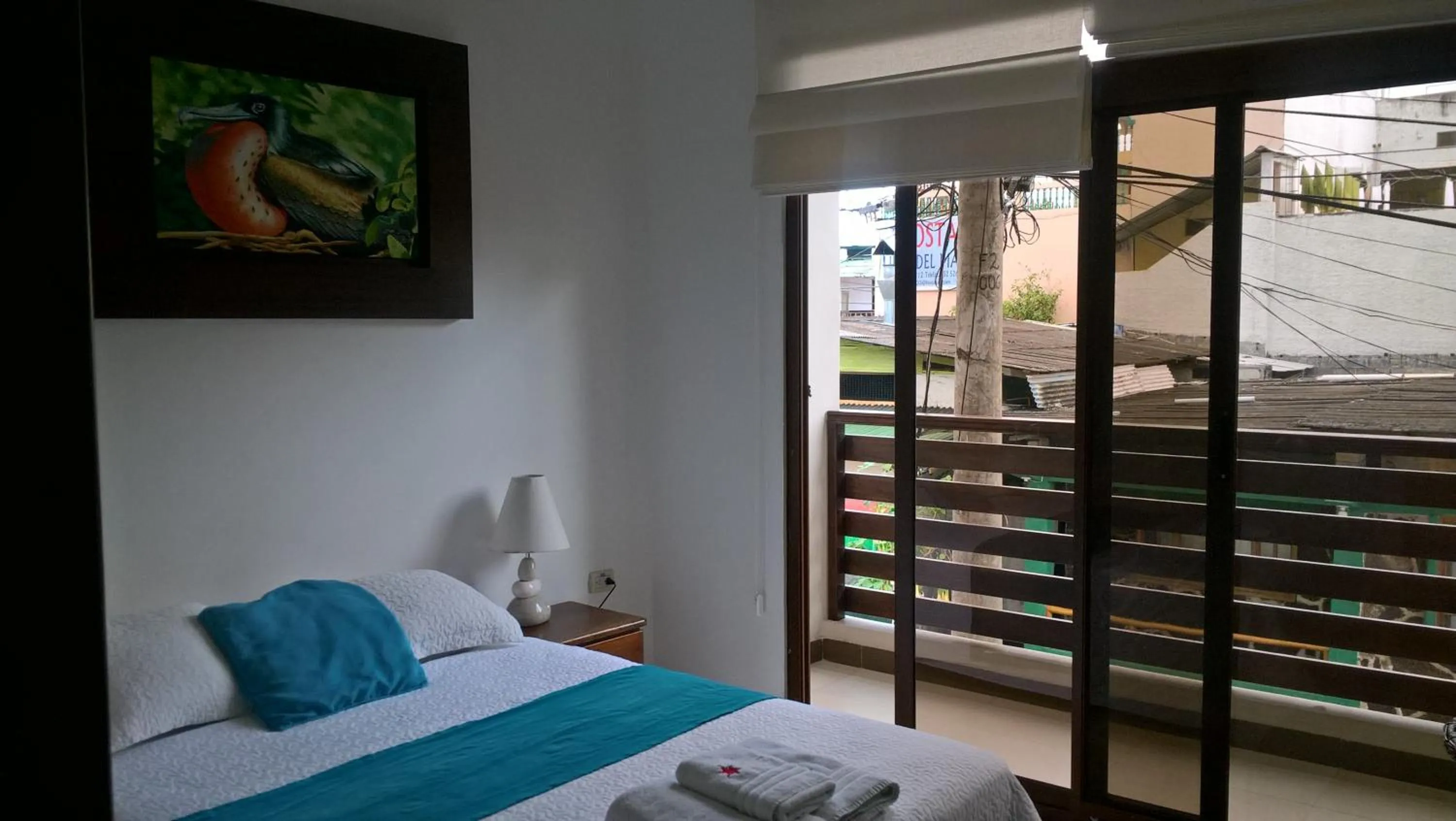 Bedroom, Bed in Hostal Costa del Pacifico