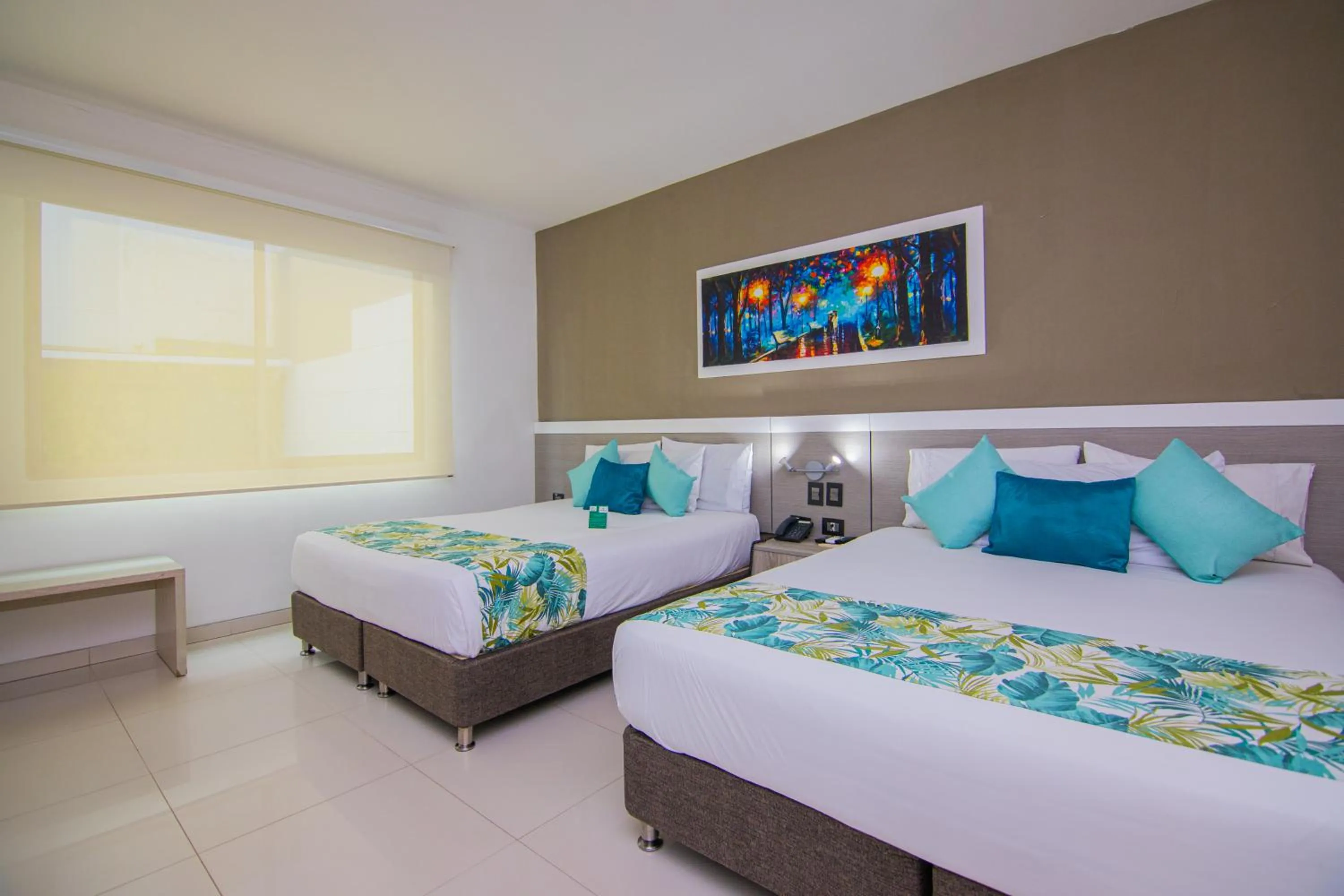 Bed in Varanasi Hotel Boutique Aeropuerto