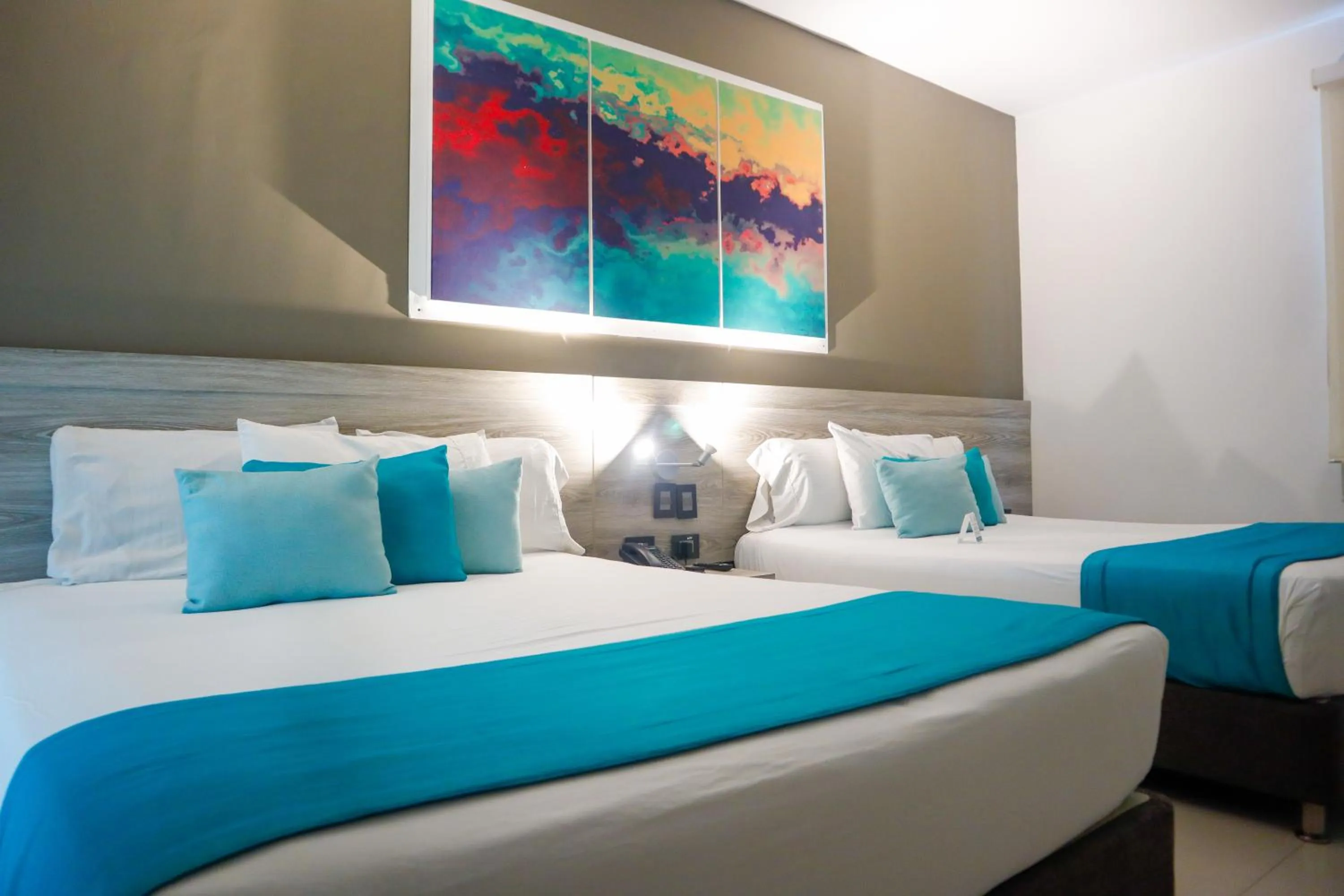 Bed in Varanasi Hotel Boutique Aeropuerto