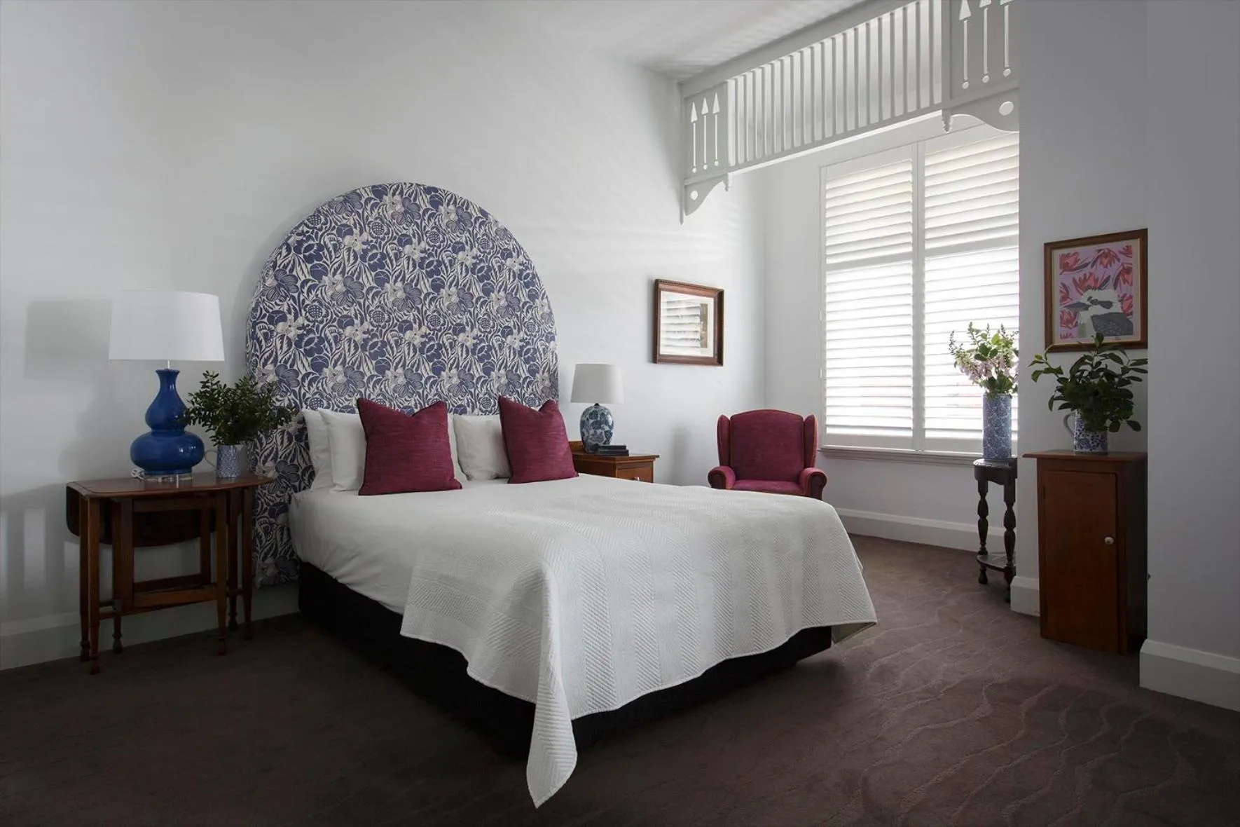 Bed in The Provincial Boutique Hotel