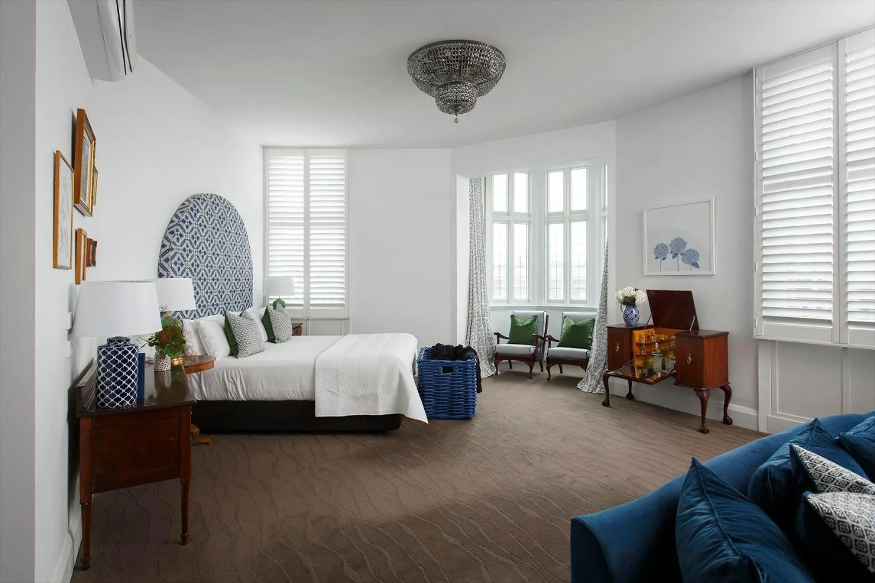 Bed in The Provincial Boutique Hotel